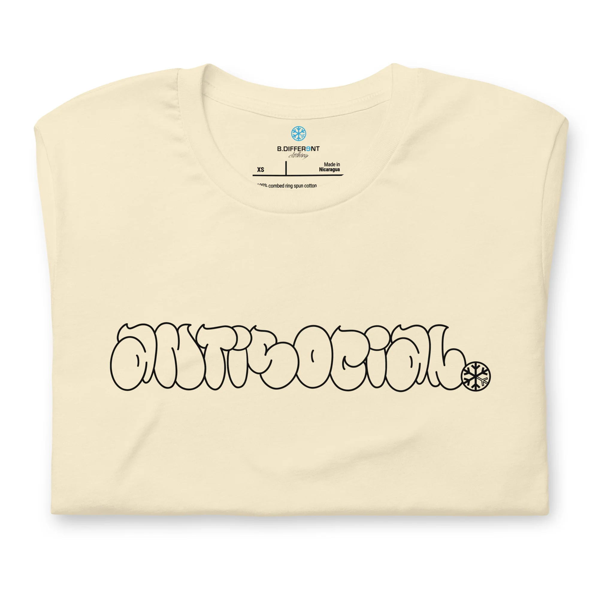 Antisocial Graffiti Hollow Tee - Image 34