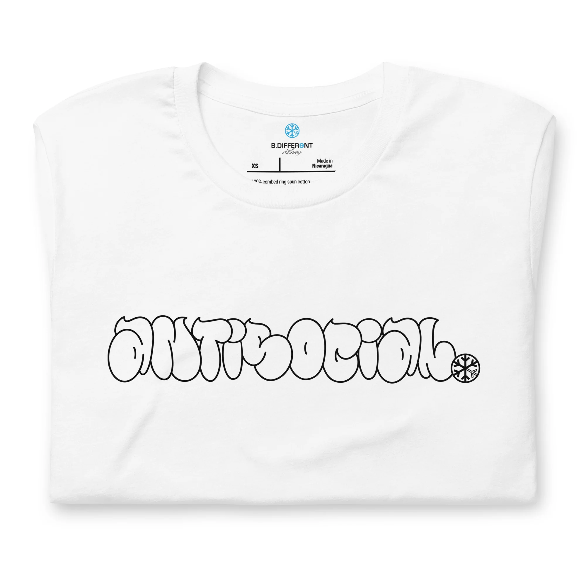 Antisocial Graffiti Hollow Tee - Image 40