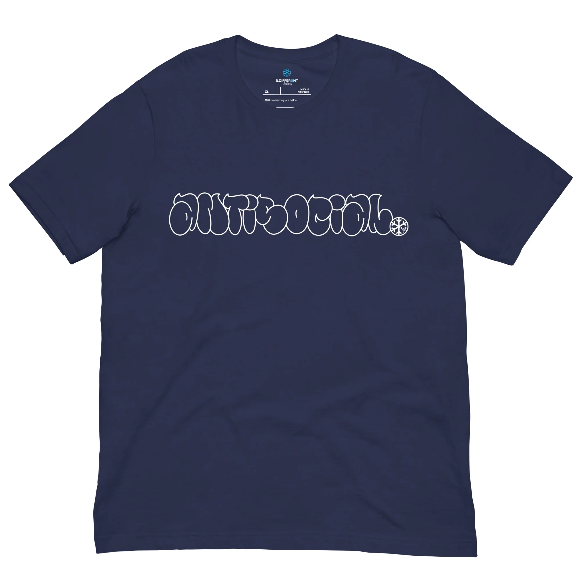 Antisocial Graffiti Hollow Tee - Image 8