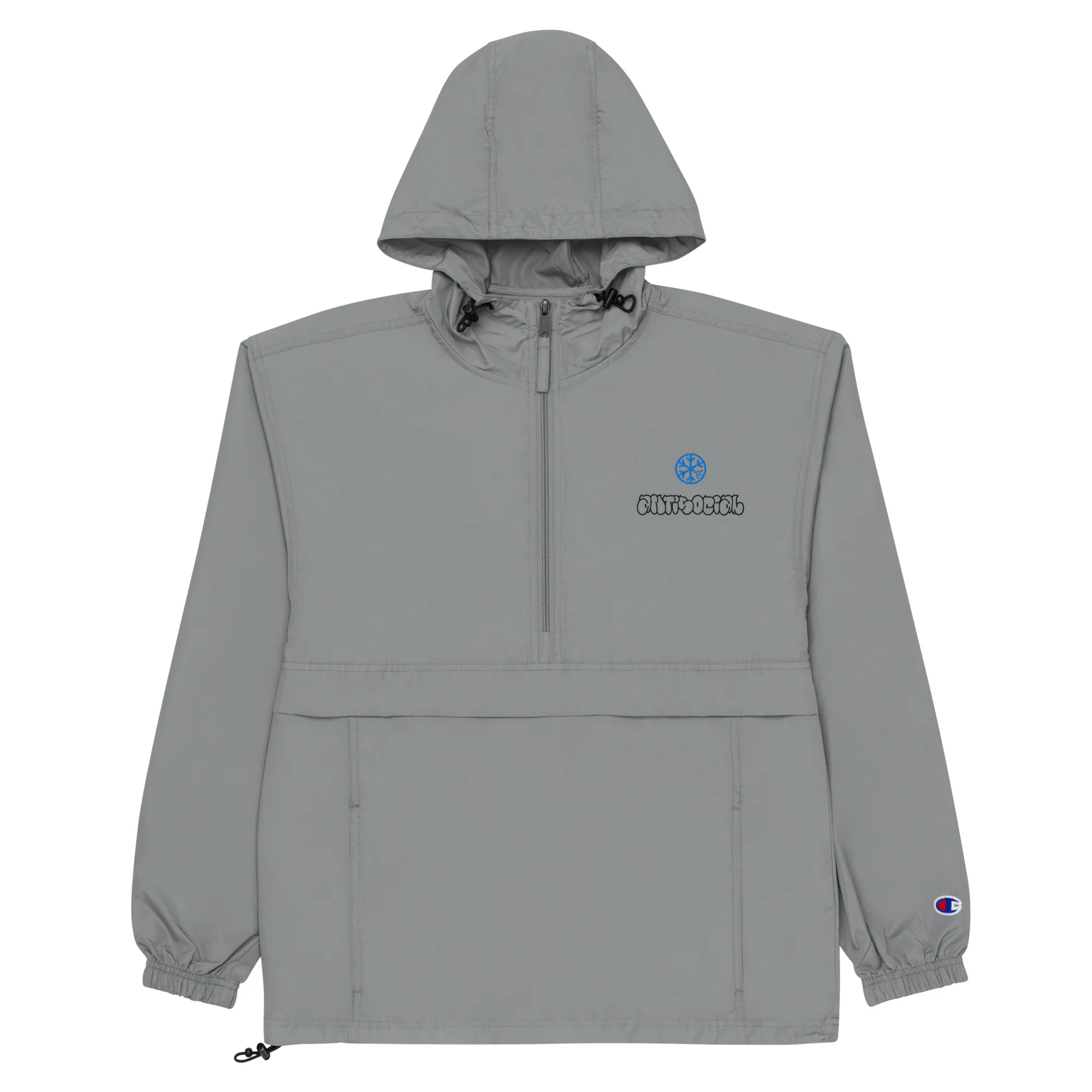 Antisocial Graffiti Hollow Windbreaker Jacket - Image 14