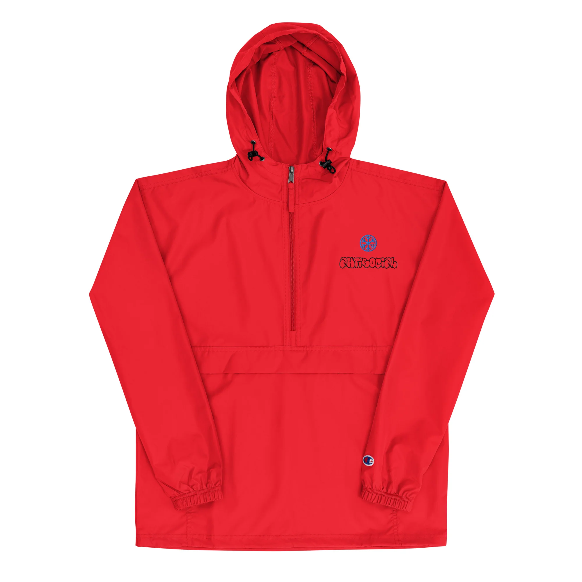 Antisocial Graffiti Hollow Windbreaker Jacket - Image 15