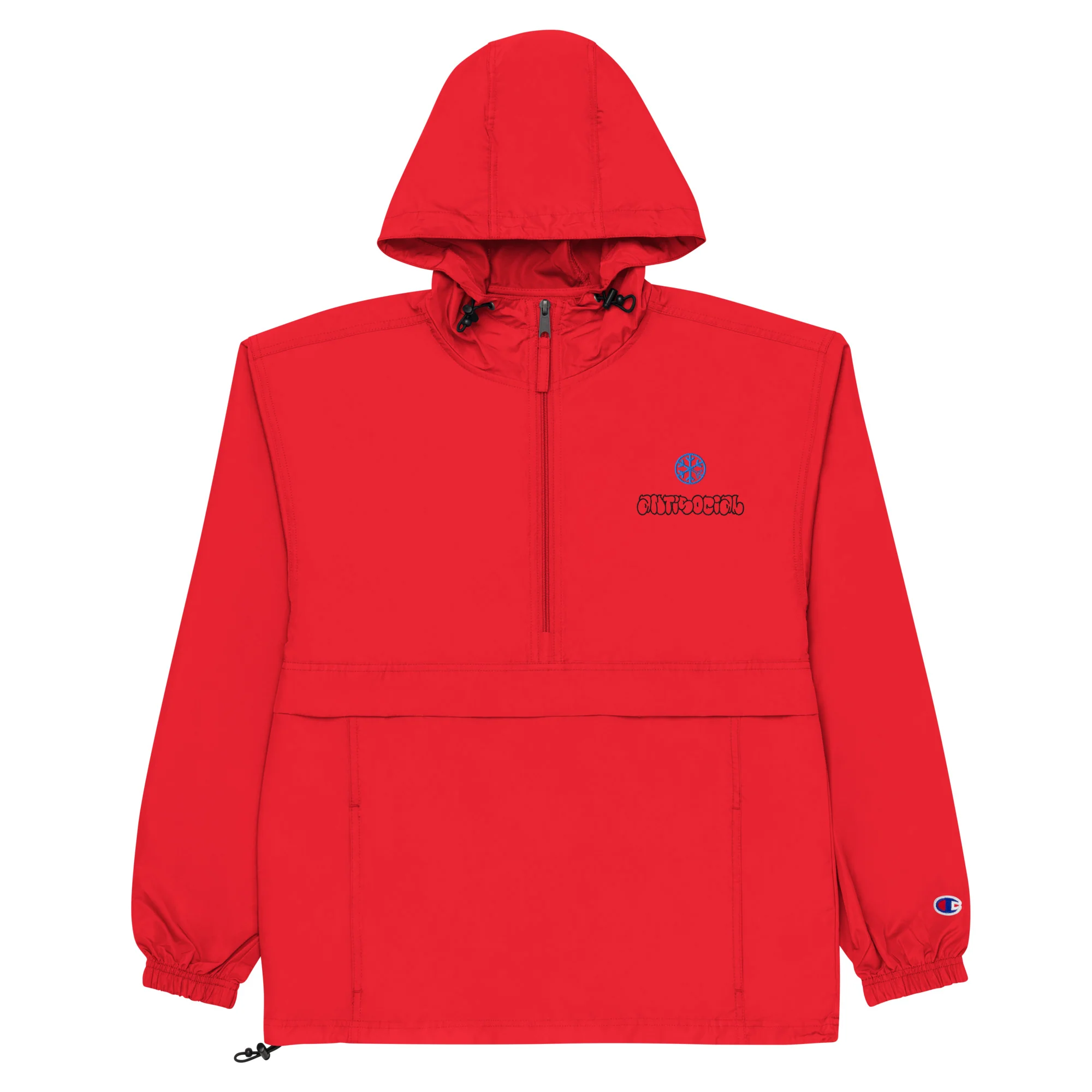 Antisocial Graffiti Hollow Windbreaker Jacket - Image 21
