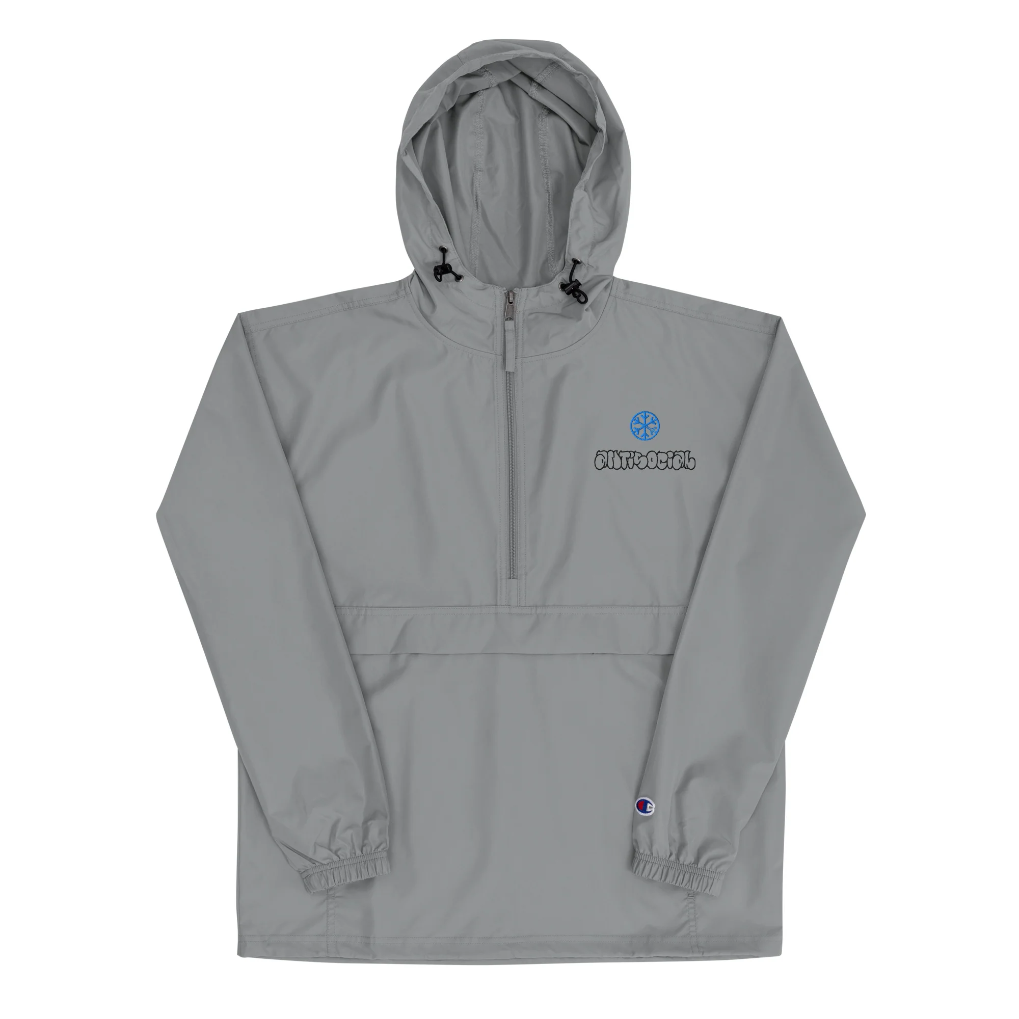Antisocial Graffiti Hollow Windbreaker Jacket - Image 8