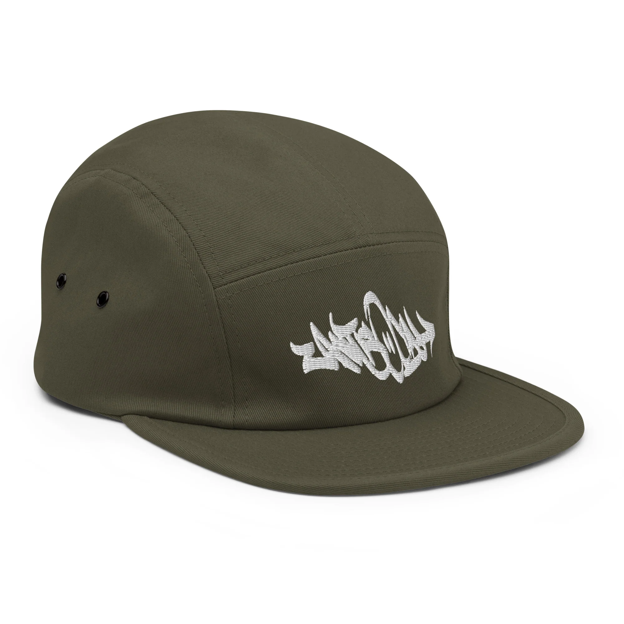 Antisocial Graffiti Tag 5-Panel Snapback Hat - Image 20