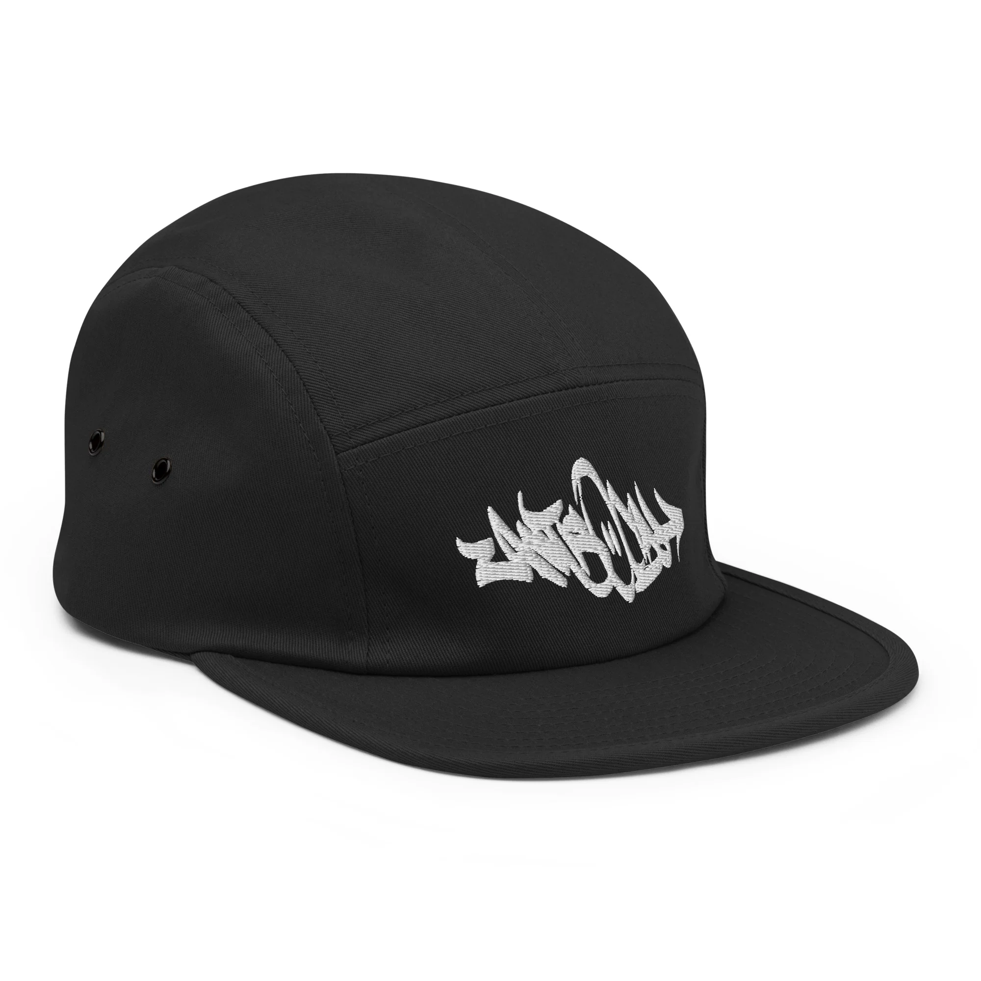 Antisocial Graffiti Tag 5-Panel Snapback Hat - Image 6