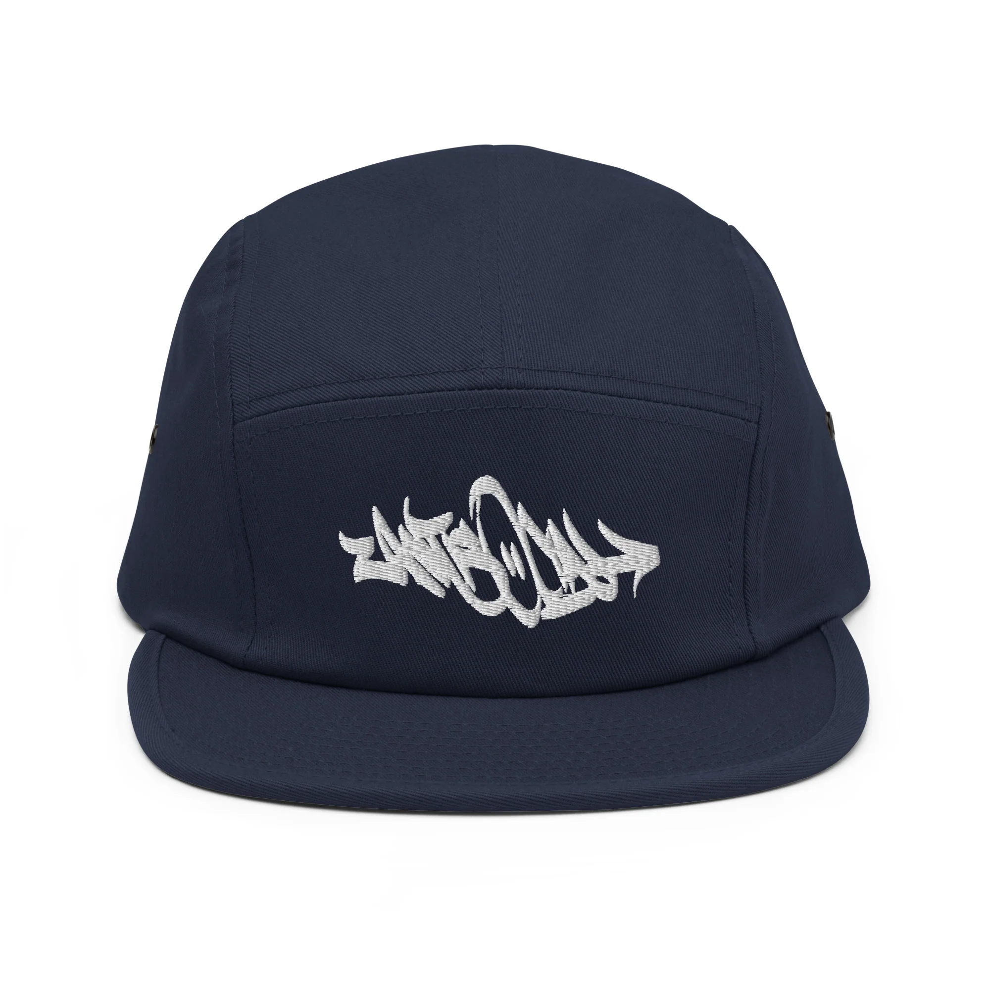 Antisocial Graffiti Tag 5-Panel Snapback Hat - Image 8