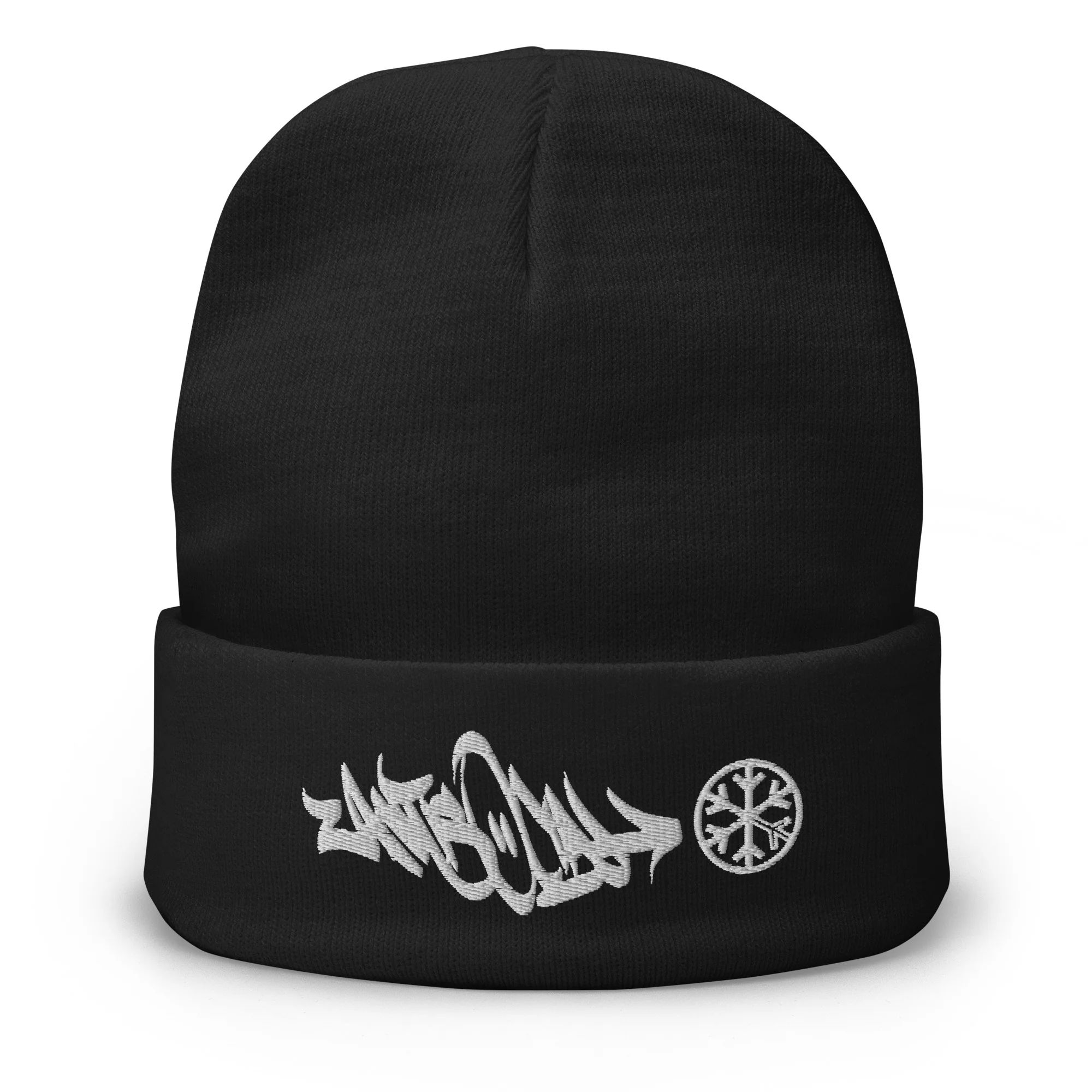 Antisocial Graffiti Tag Beanie Hat - Image 3