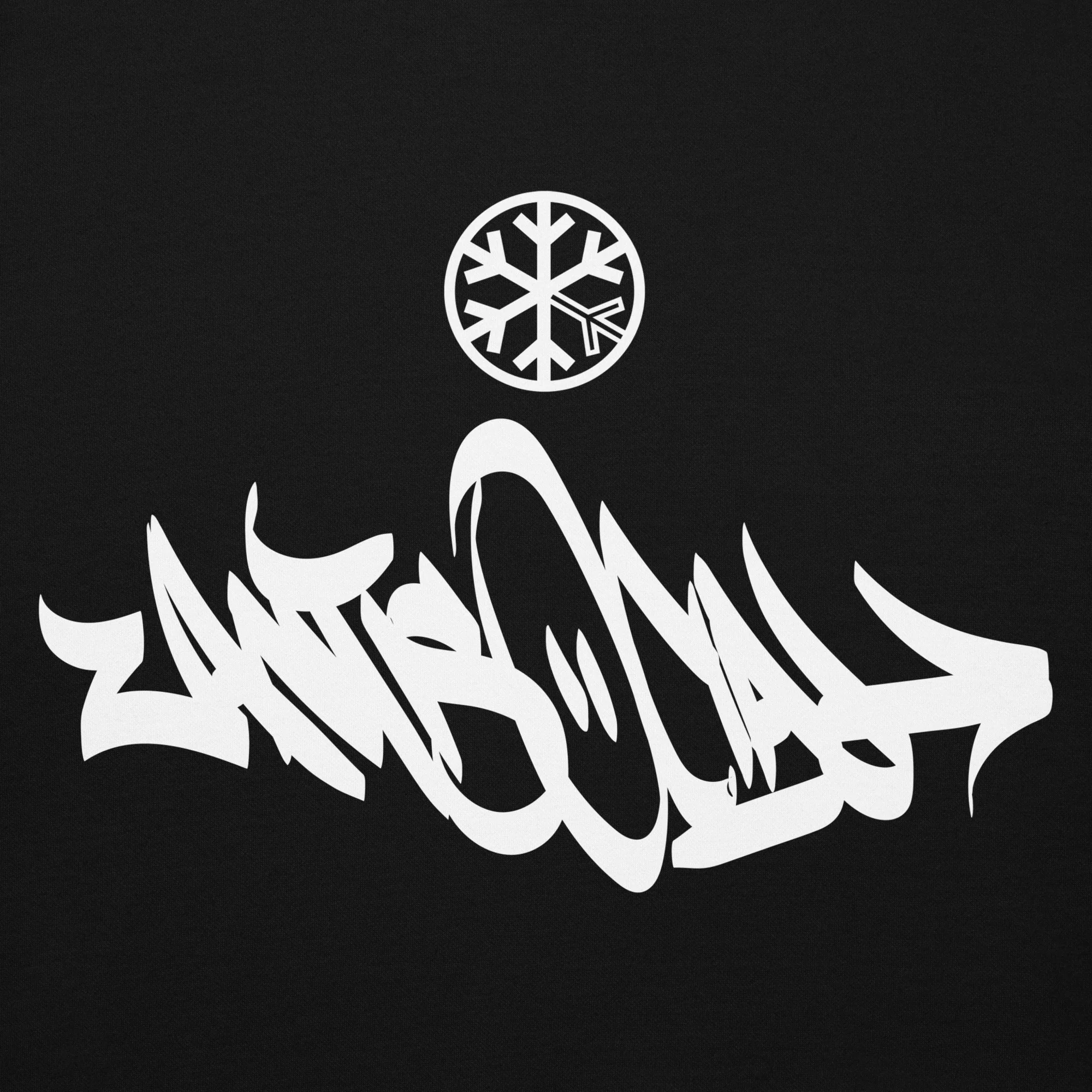 Antisocial Graffiti Tag Hoodie - Image 3