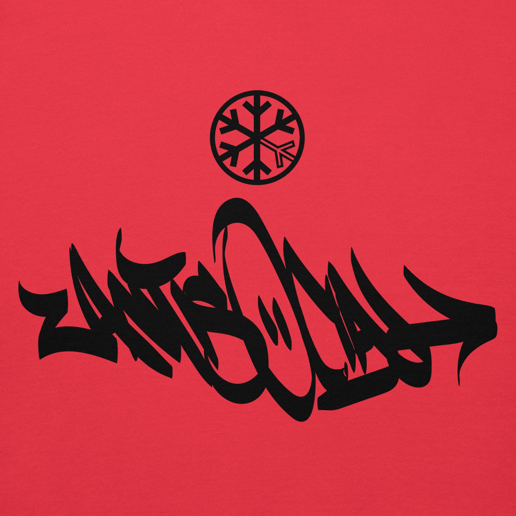 Antisocial Graffiti Tag Hoodie - Image 9
