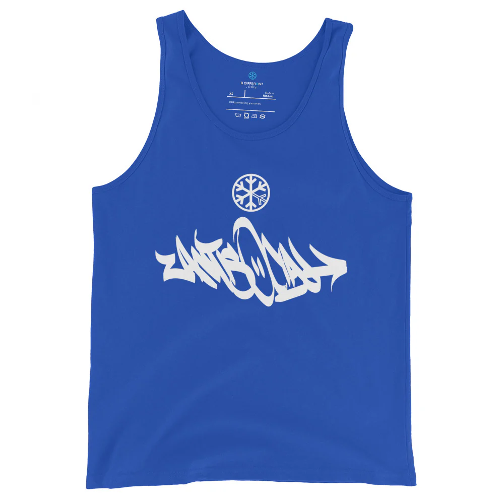 Antisocial Graffiti Tag Tank Top - Image 7