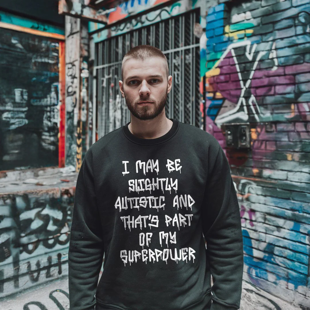 Autistic Graffiti Tag Sweatshirt - Image 32