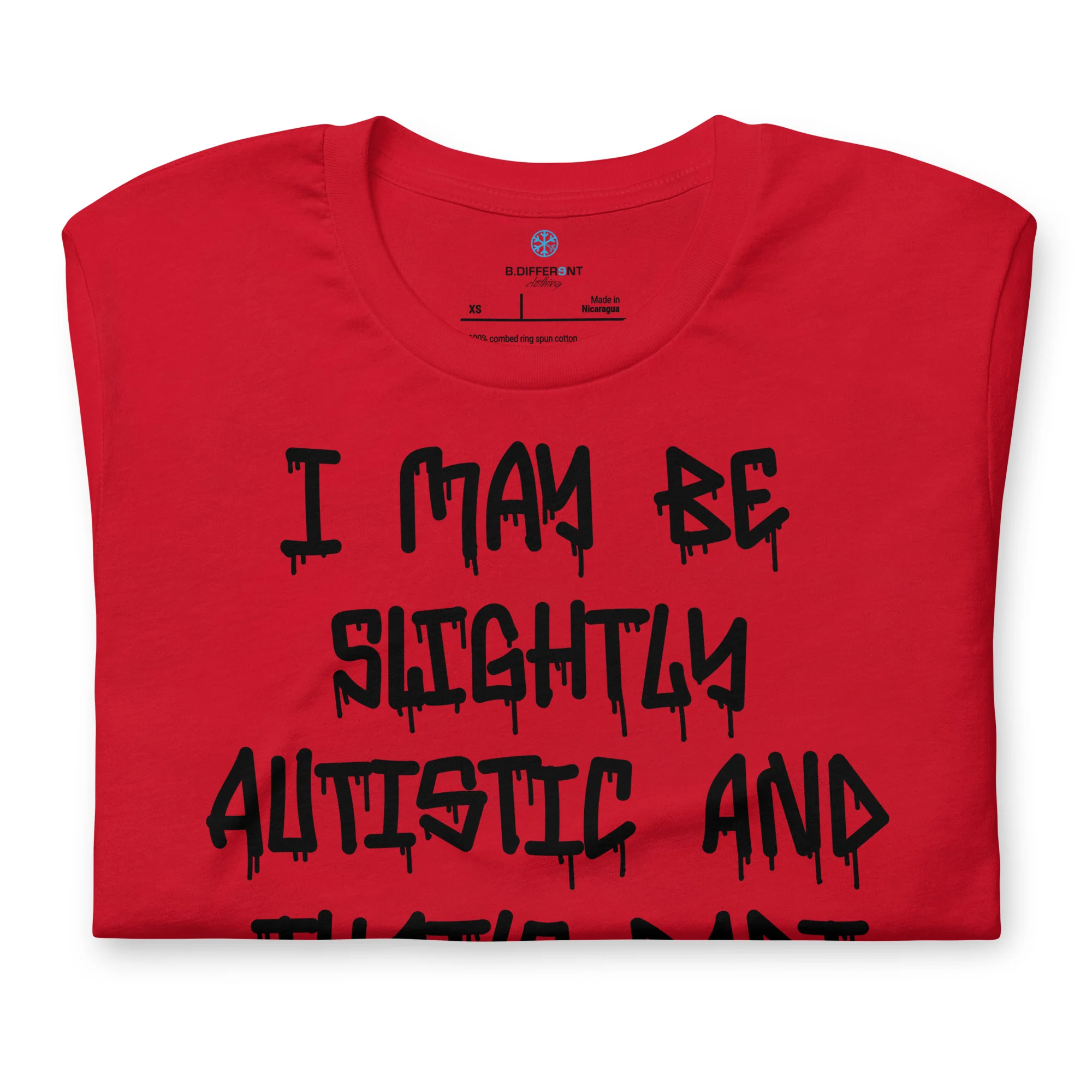 Autistic Graffiti Tag Tee - Image 10