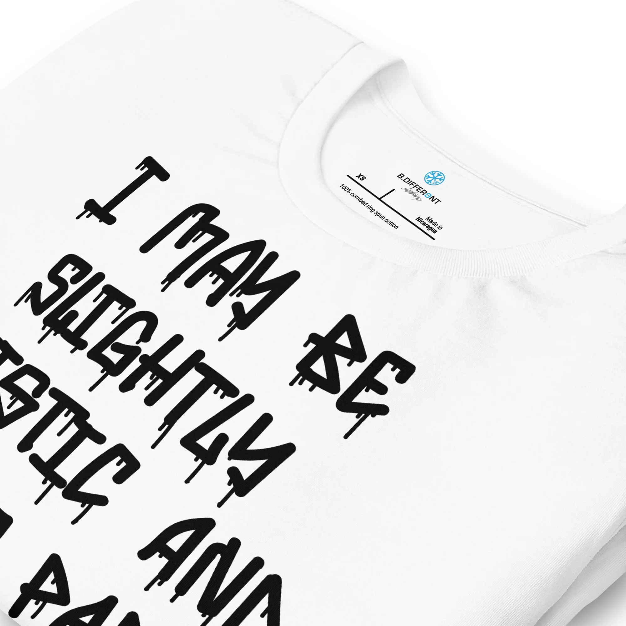 Autistic Graffiti Tag Tee - Image 6