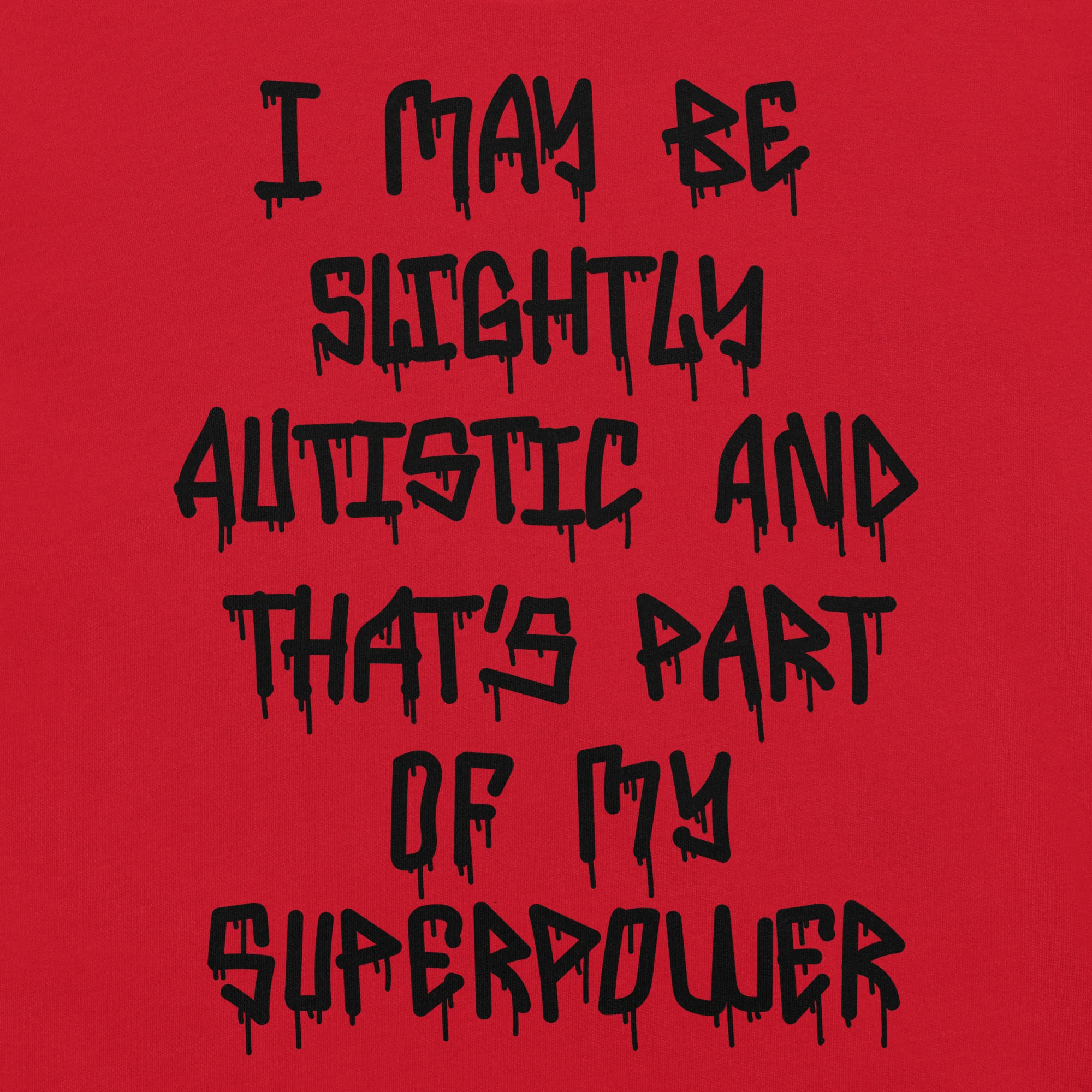 Autistic Graffiti Tag Tee - Image 8