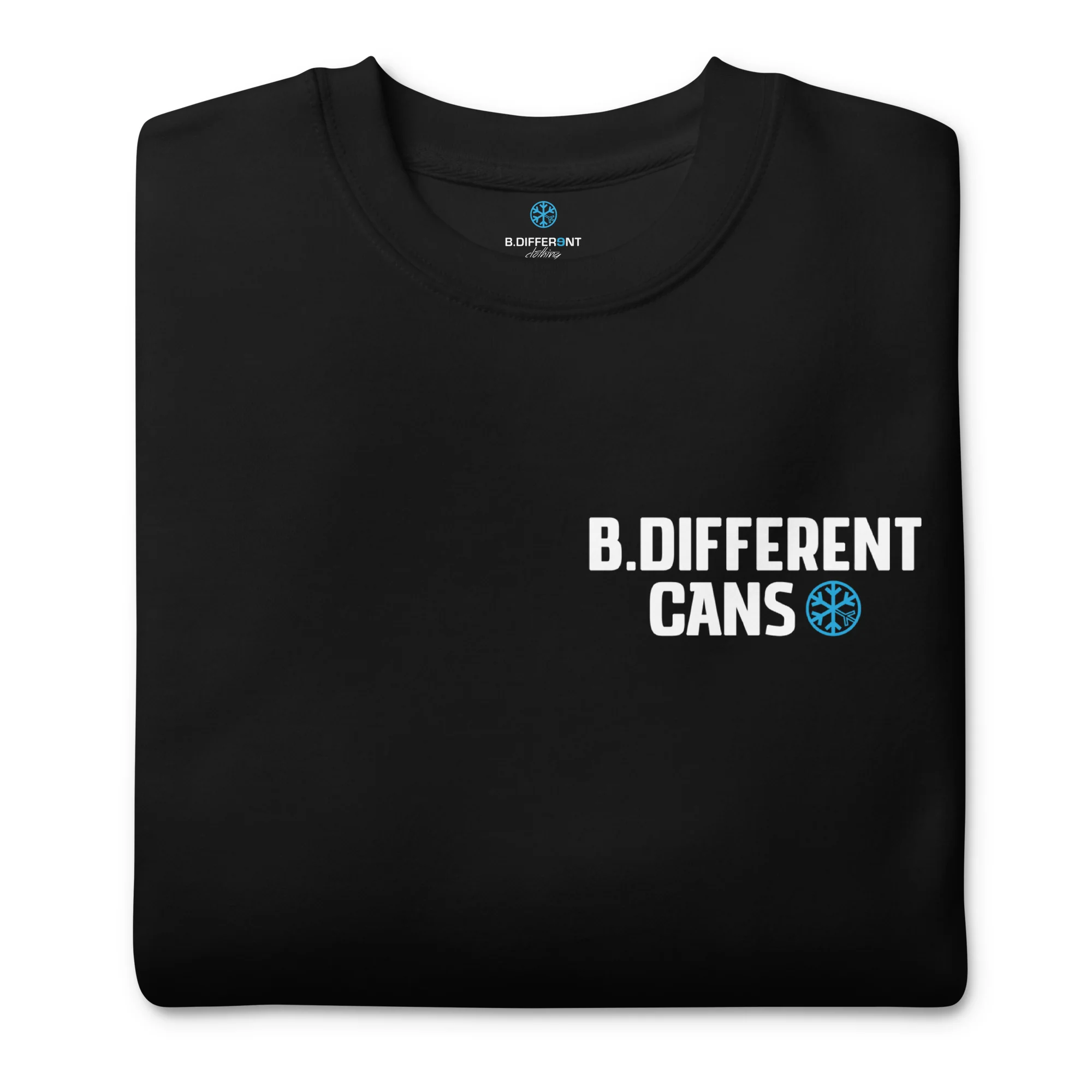 B.Different BLACK Can Sweatshirt - Image 2