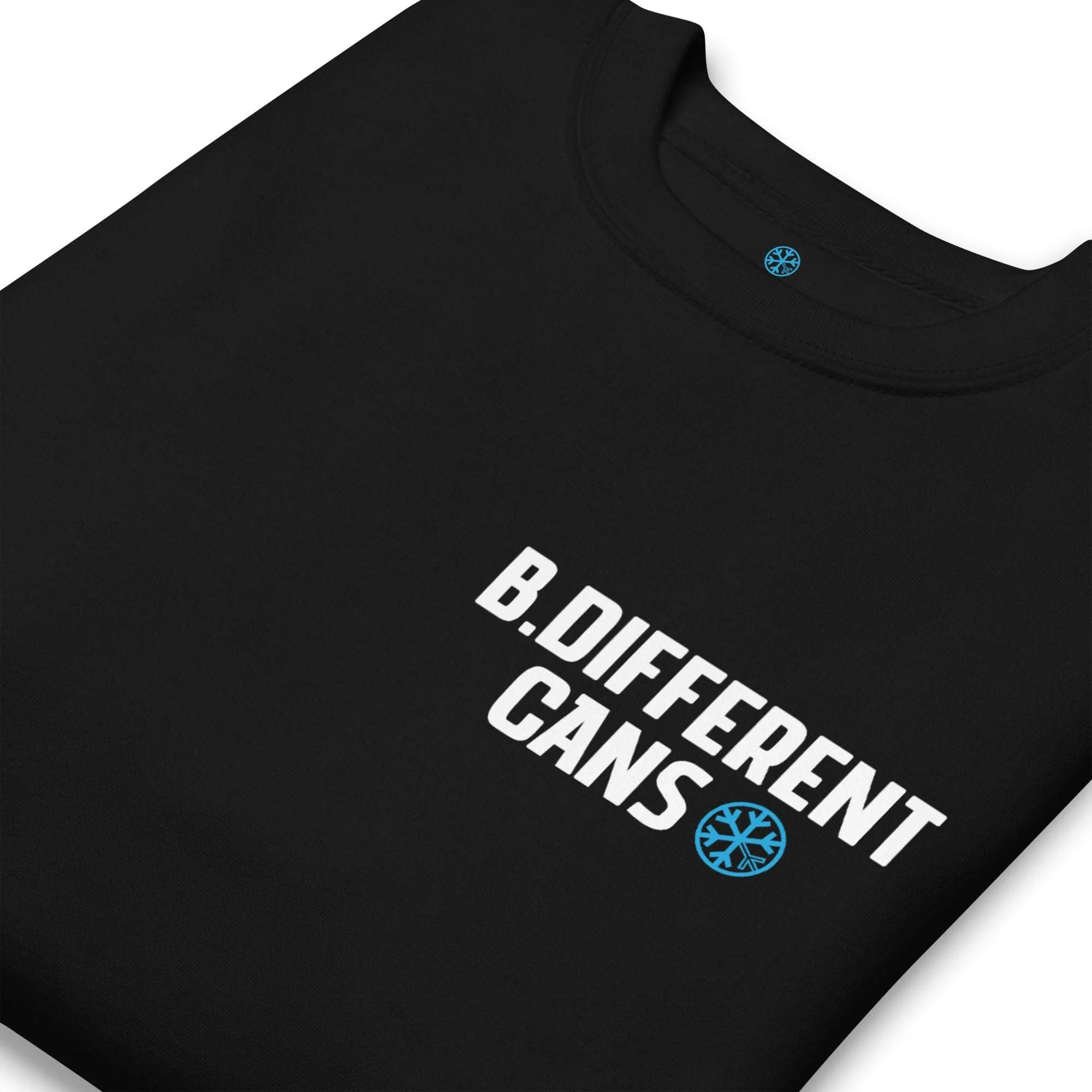 B.Different BLACK Can Sweatshirt - Image 3