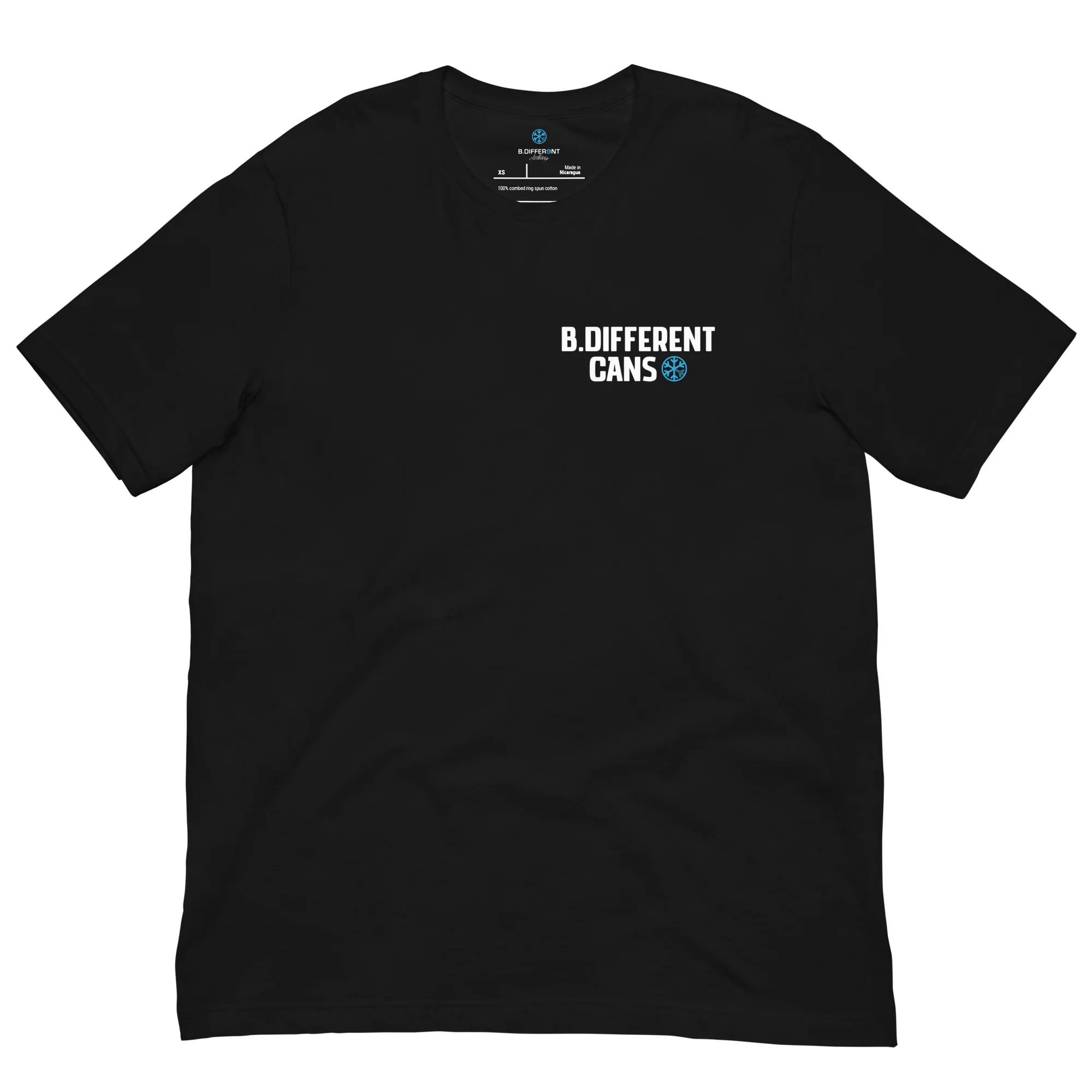 B.Different BLACK Can Tee - Image 3