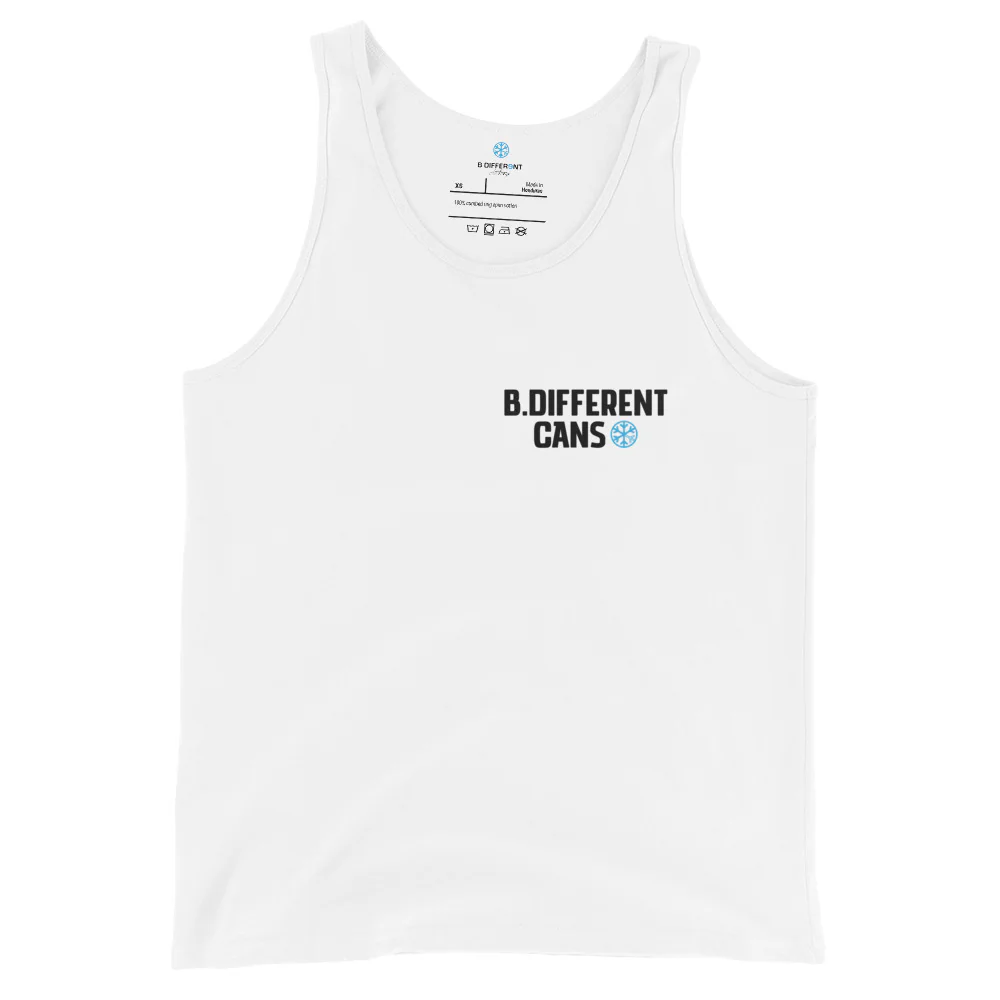 B.Different GOLD Can Tank Top - Image 2
