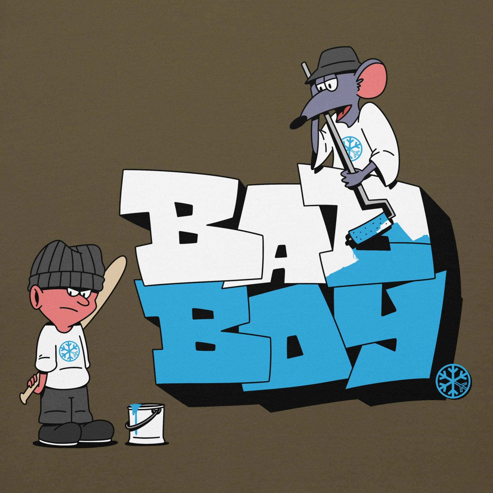 Bad Boy Graffiti Hoodie - Image 20