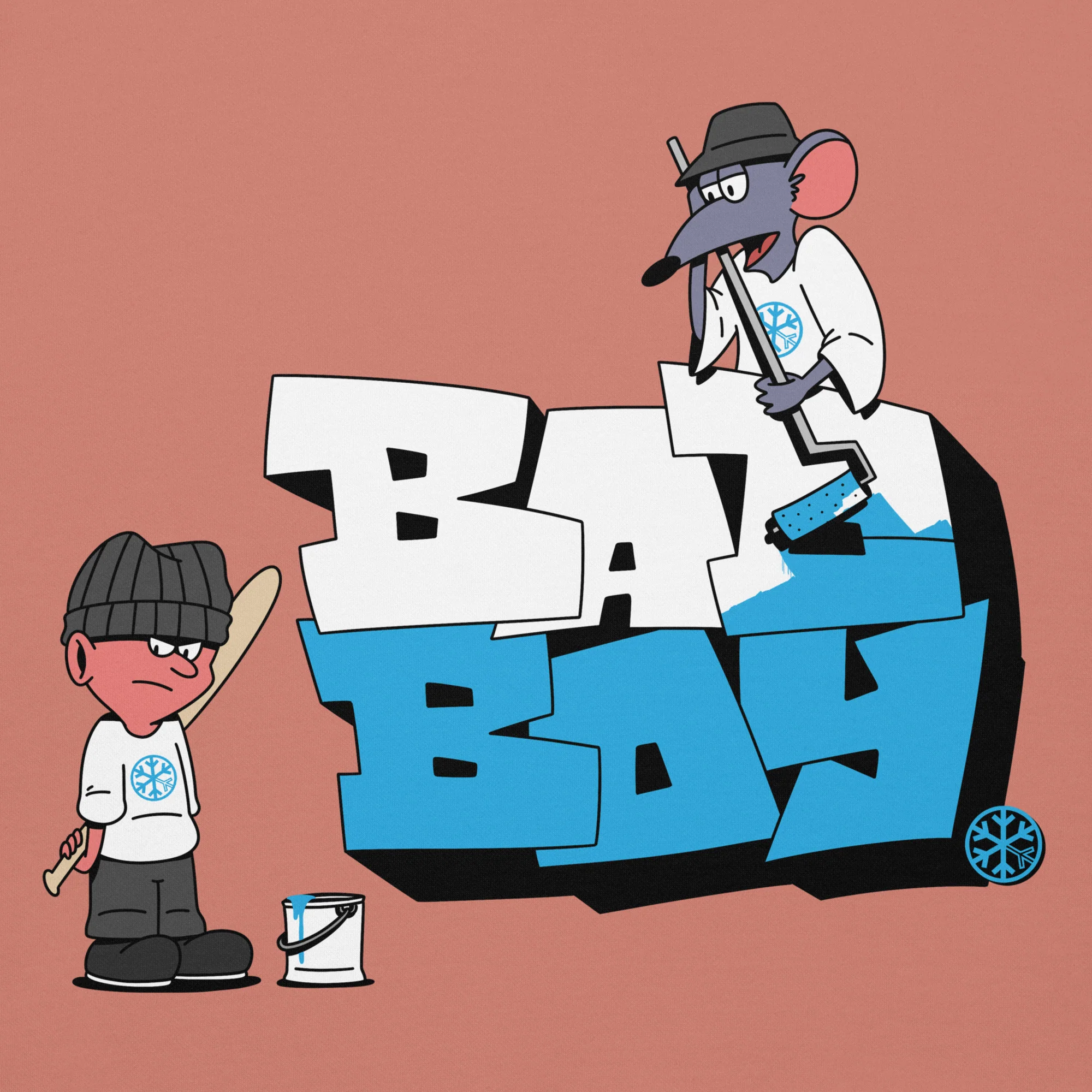 Bad Boy Graffiti Hoodie - Image 32