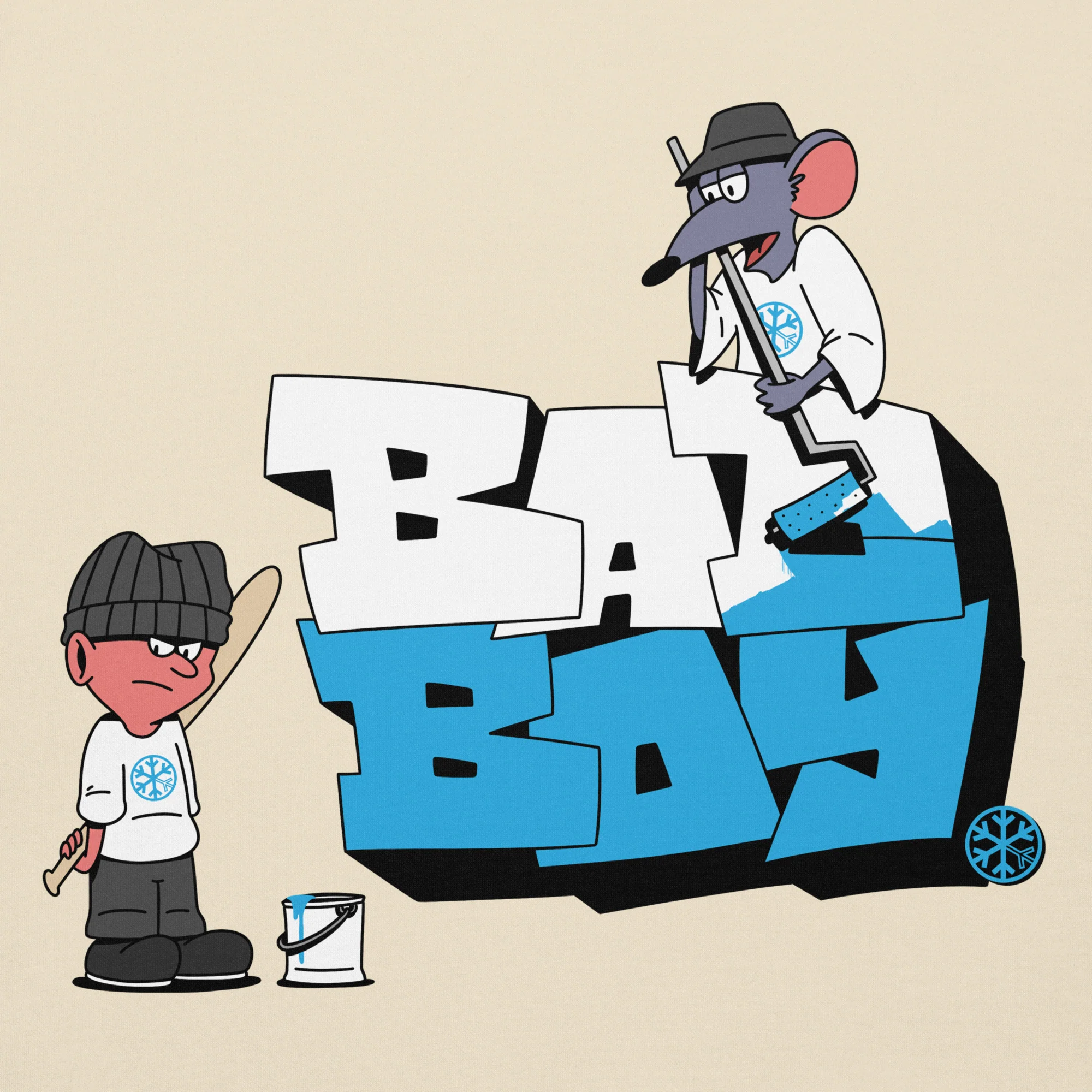 Bad Boy Graffiti Hoodie - Image 44