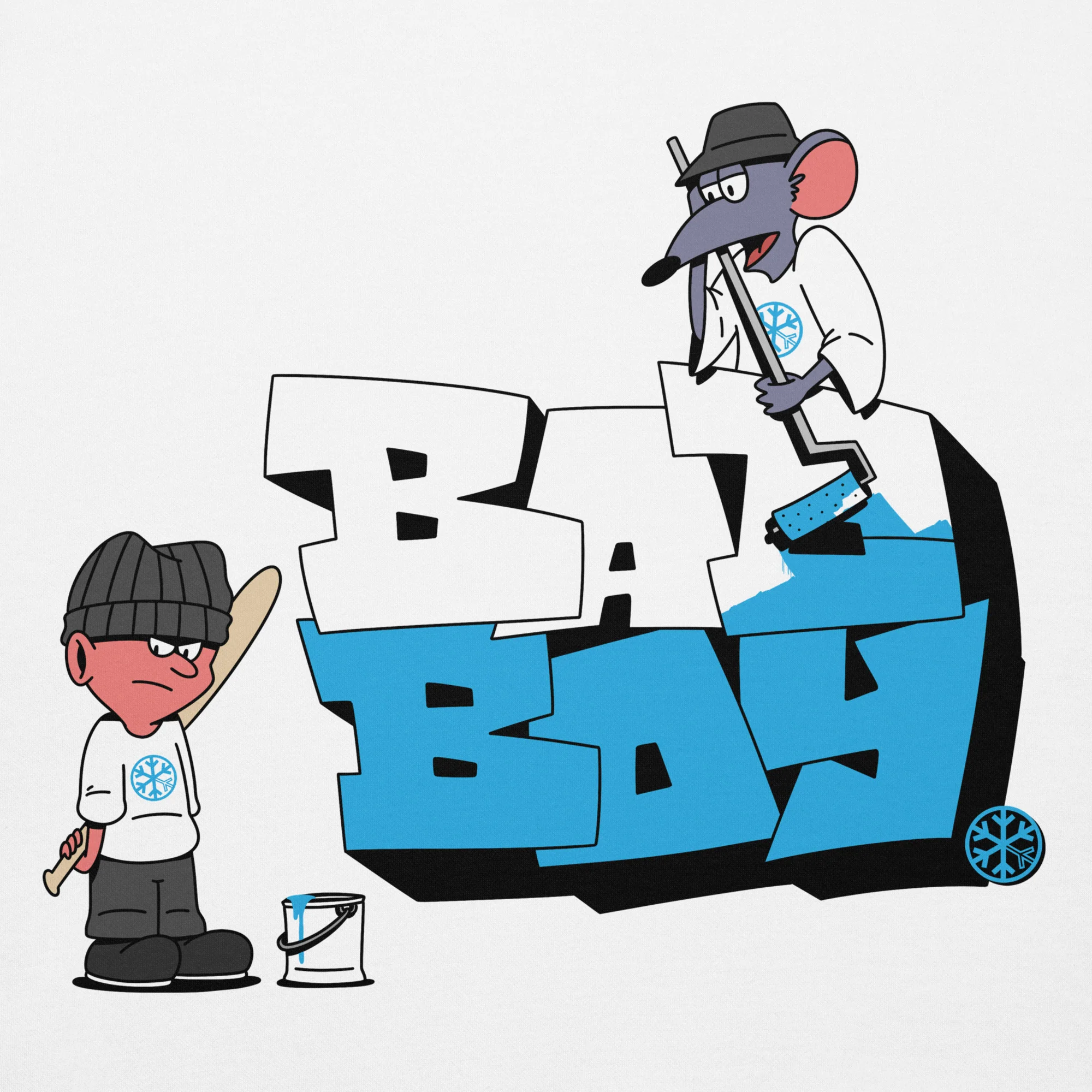 Bad Boy Graffiti Hoodie - Image 50