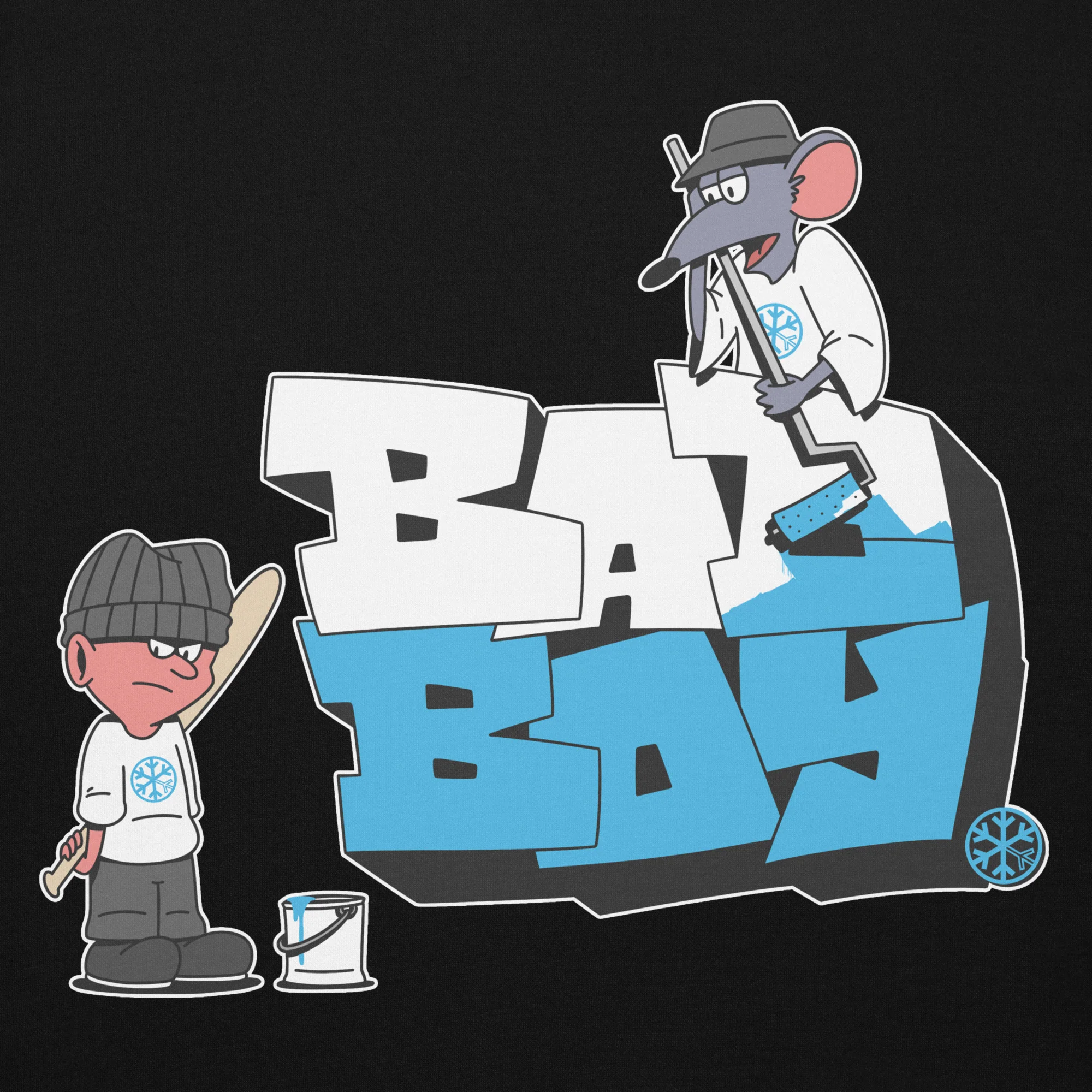 Bad Boy Graffiti Hoodie - Image 56