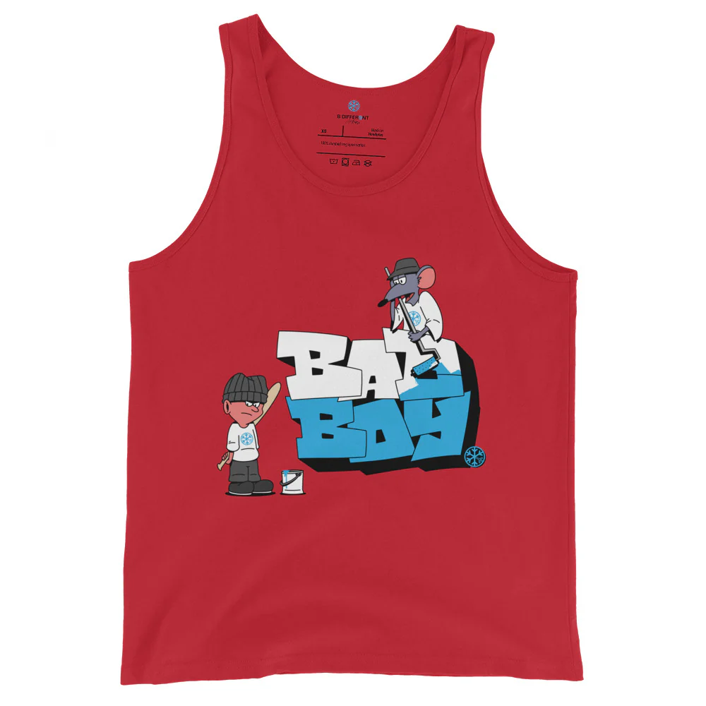 Bad Boy Graffiti Tank Top - Image 5