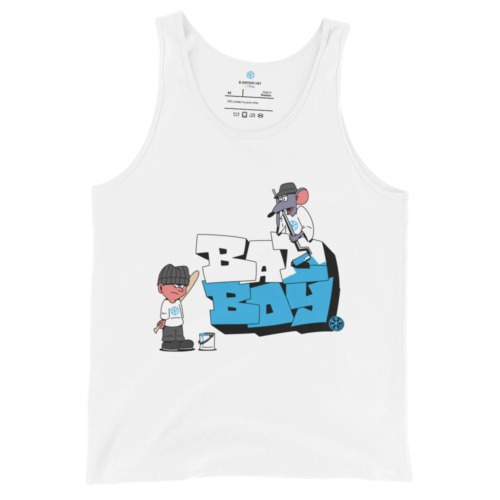 Bad Boy Graffiti Tank Top - Image 7