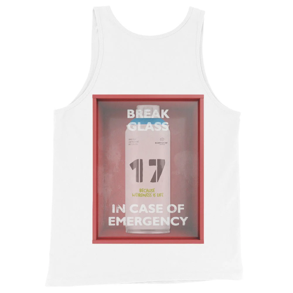 B.DFRNT 17 Can Graffiti Tank Top