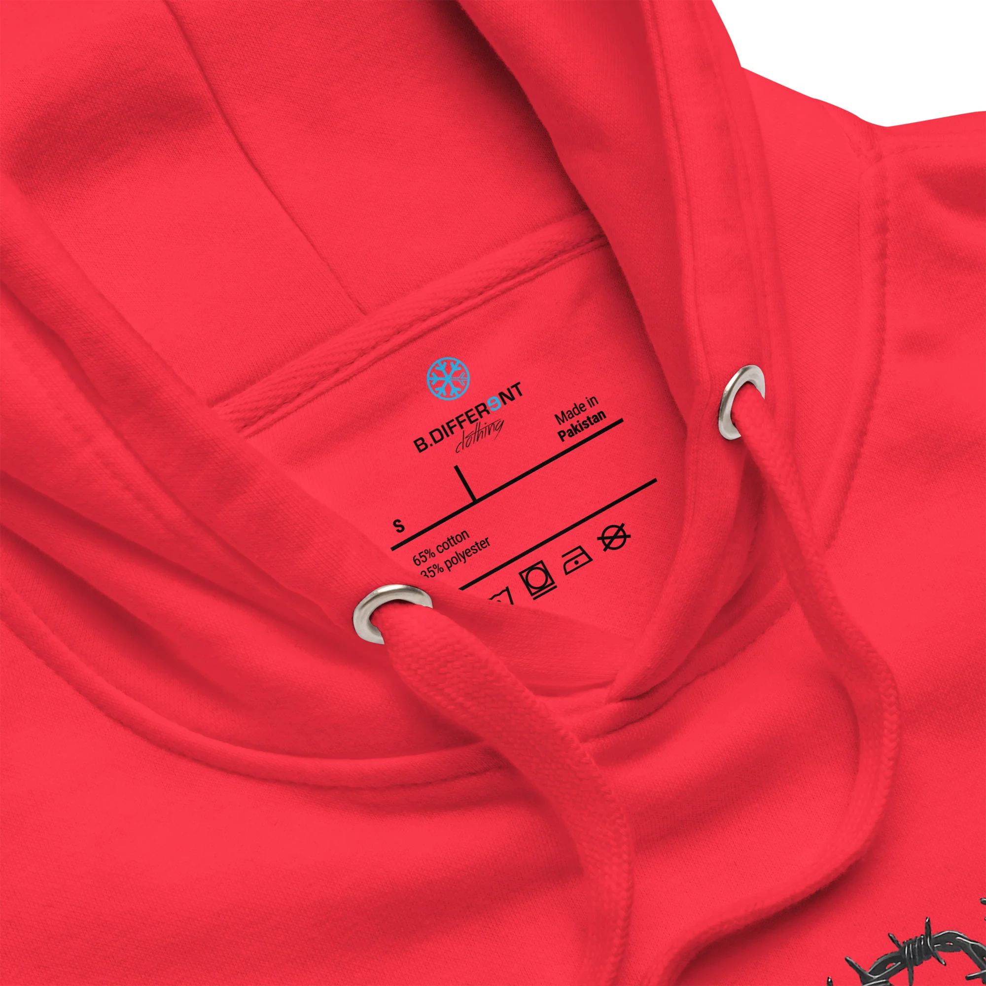 B.DFRNT Barbed Wire Hoodie - Image 10