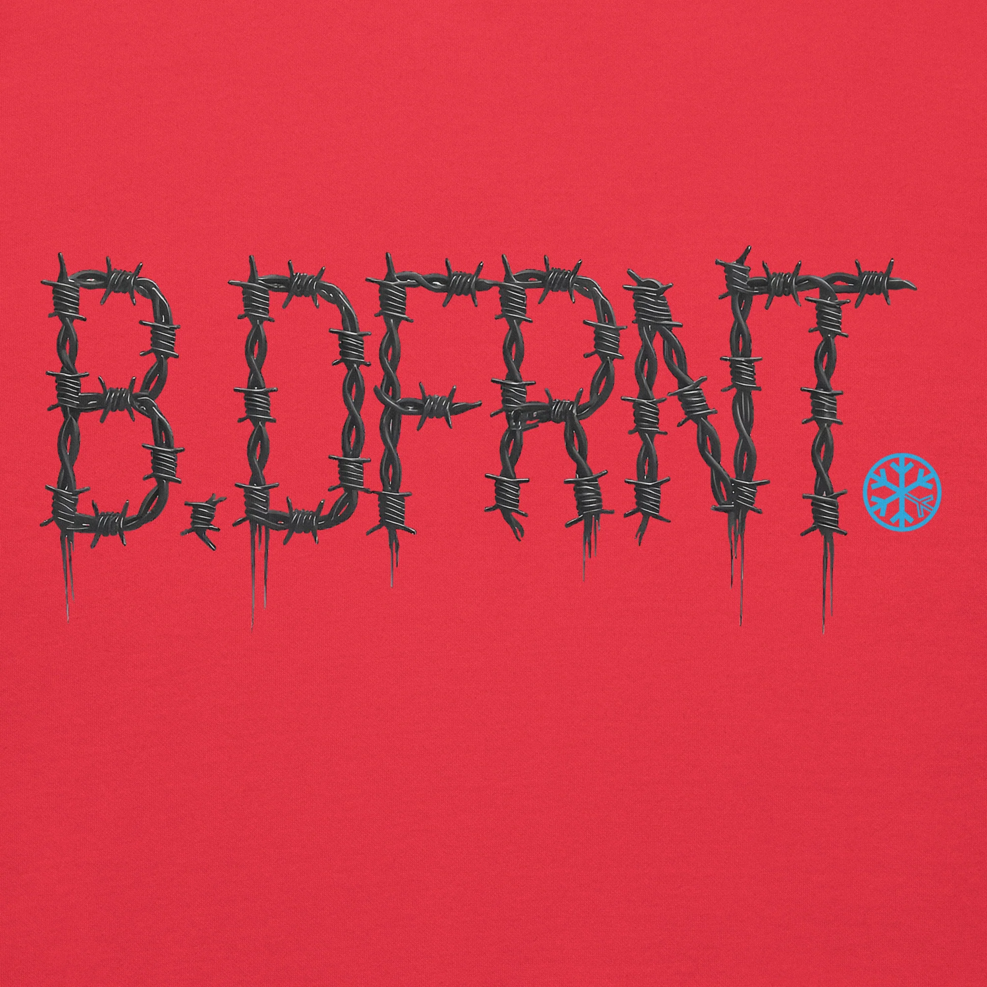 B.DFRNT Barbed Wire Hoodie - Image 8