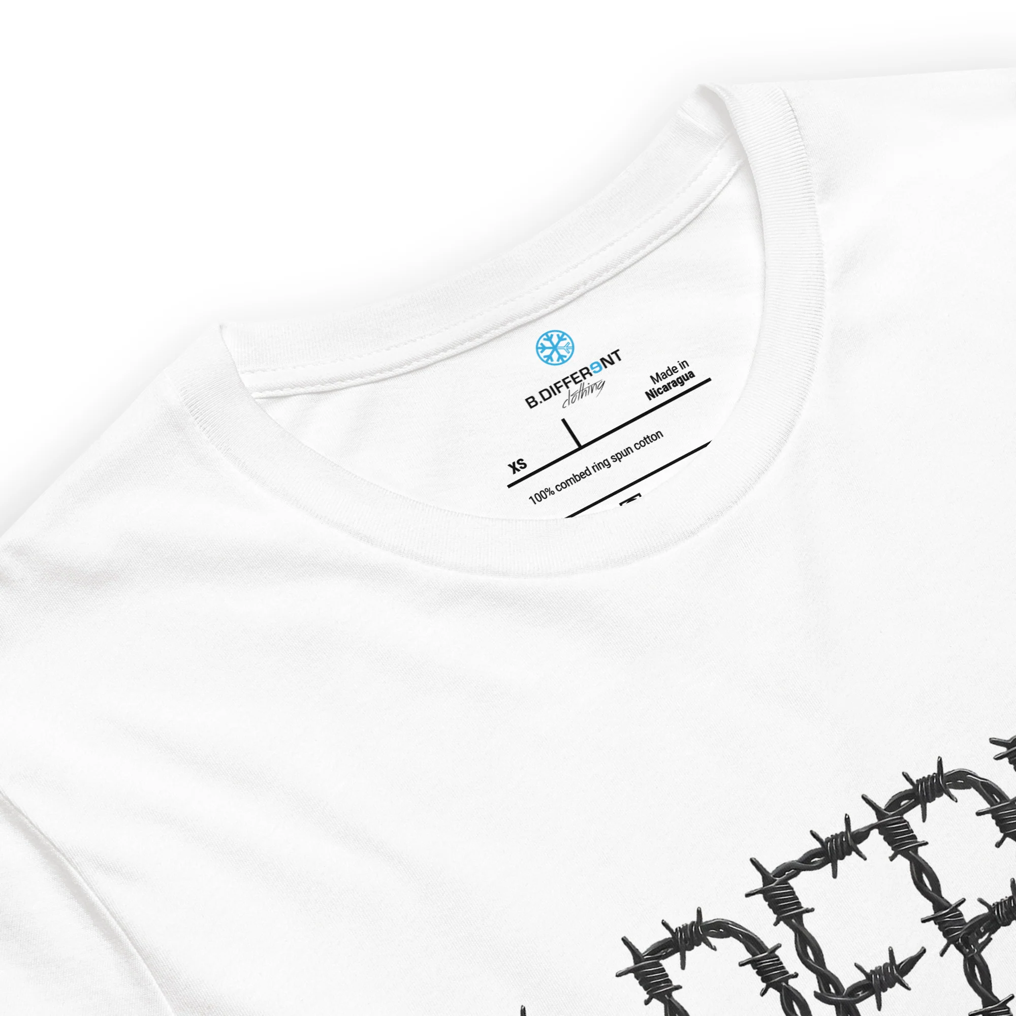 B.DFRNT Barbed Wire Tee - Image 4