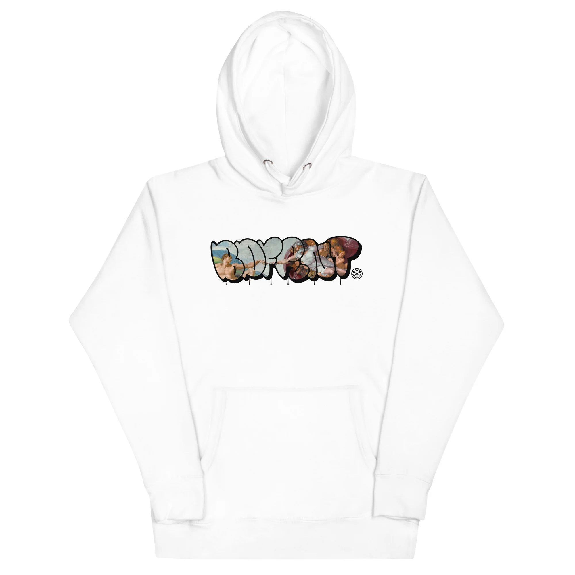 BDFRNT Throwie x Creation of Adam Graffiti Hoodie - Image 37