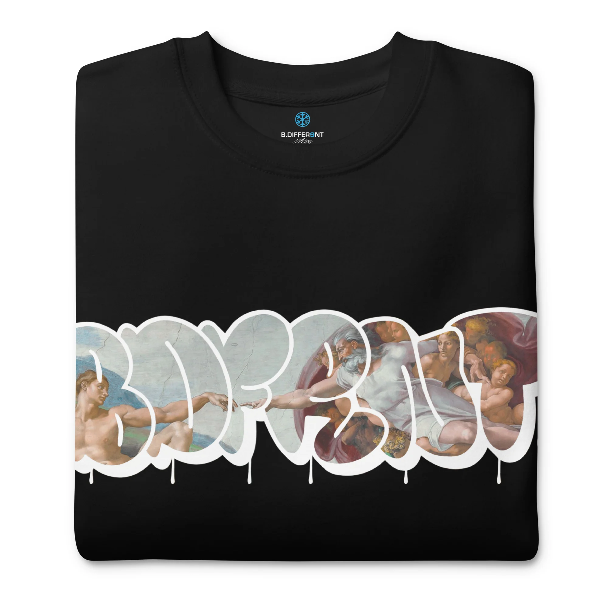 BDFRNT Throwie x Creation of Adam Graffiti Sweatshirt - Image 3