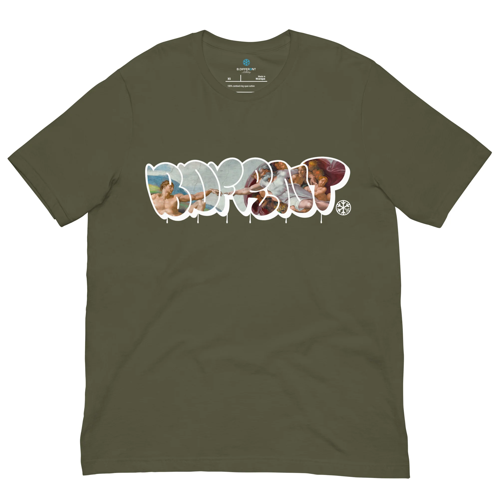 BDFRNT Throwie x Creation of Adam Graffiti Tee - Image 14