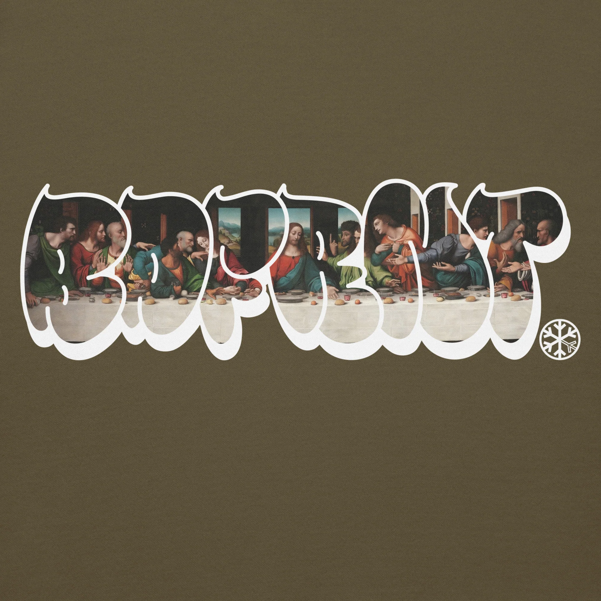 BDFRNT Throwie x Last Supper Graffiti Hoodie - Image 20