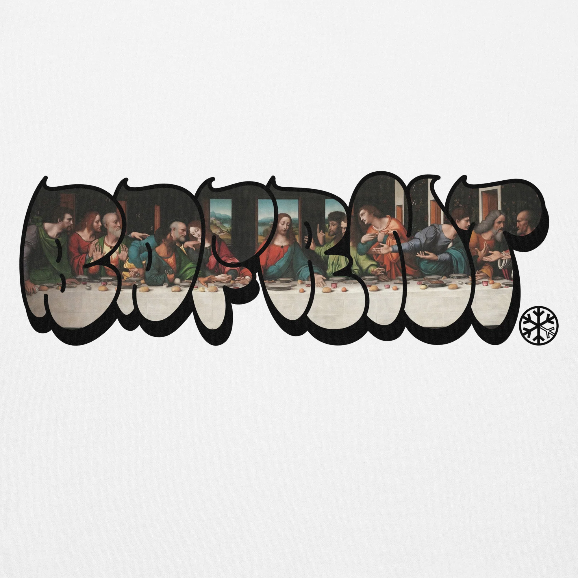 BDFRNT Throwie x Last Supper Graffiti Hoodie - Image 38