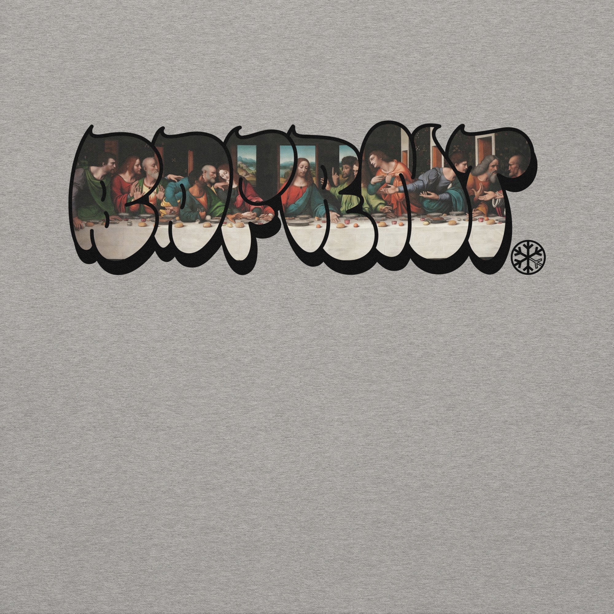 BDFRNT Throwie x Last Supper Graffiti Sweatshirt - Image 2