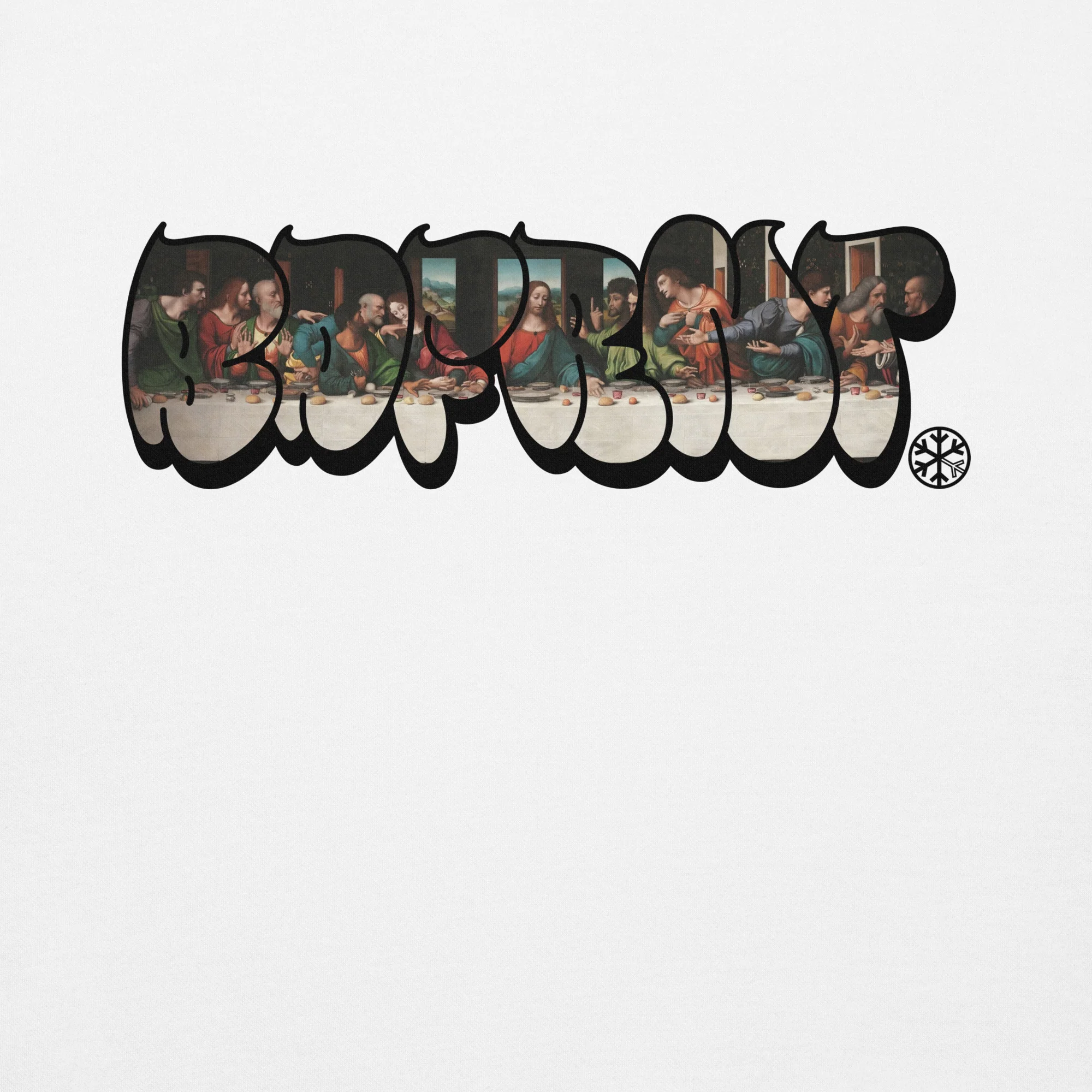 BDFRNT Throwie x Last Supper Graffiti Sweatshirt - Image 38