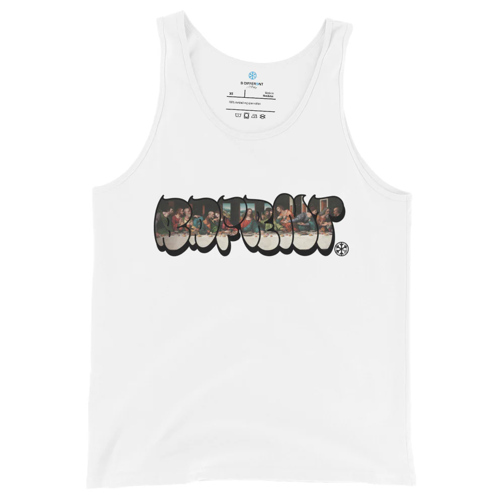 BDFRNT Throwie x Last Supper Graffiti Tank Top
