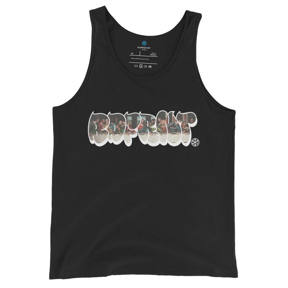 BDFRNT Throwie x Last Supper Graffiti Tank Top - Image 3