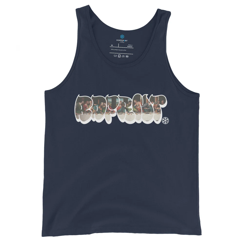 BDFRNT Throwie x Last Supper Graffiti Tank Top - Image 5