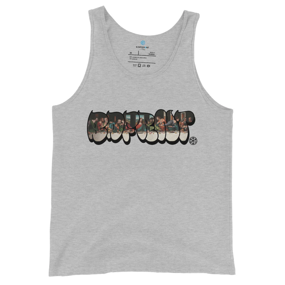 BDFRNT Throwie x Last Supper Graffiti Tank Top - Image 7
