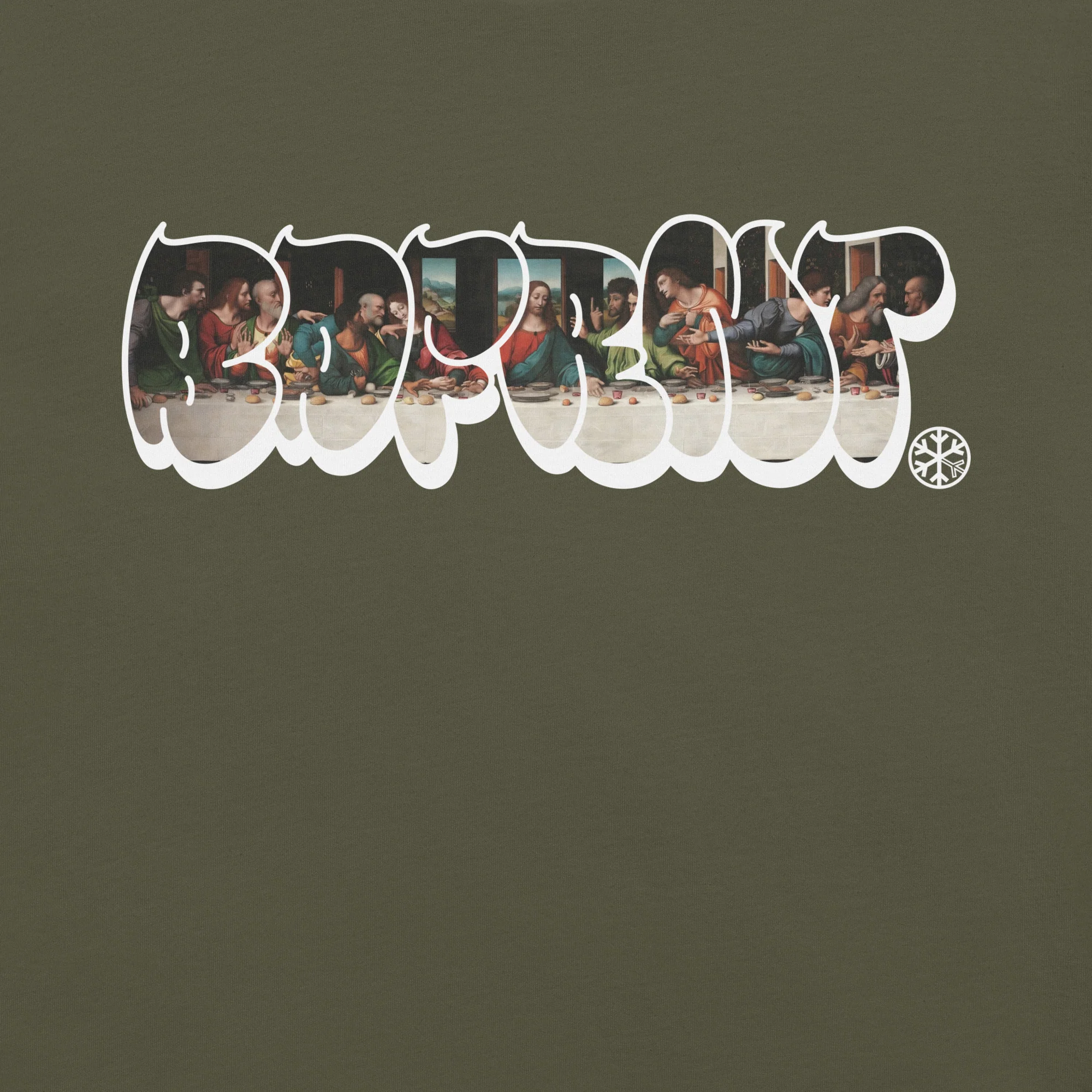 BDFRNT Throwie x Last Supper Graffiti Tee - Image 15