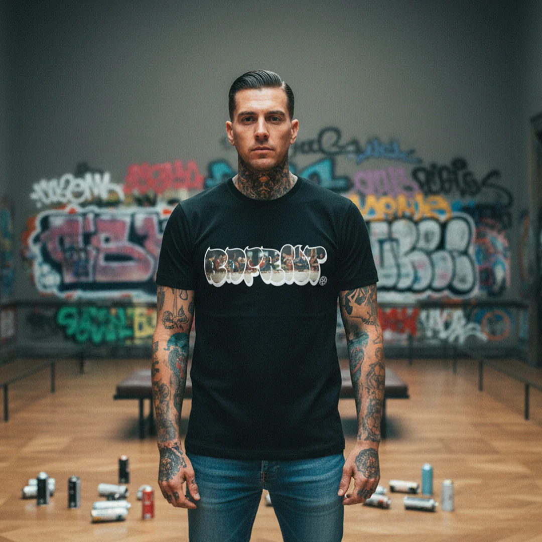 BDFRNT Throwie x Last Supper Graffiti Tee - Image 2