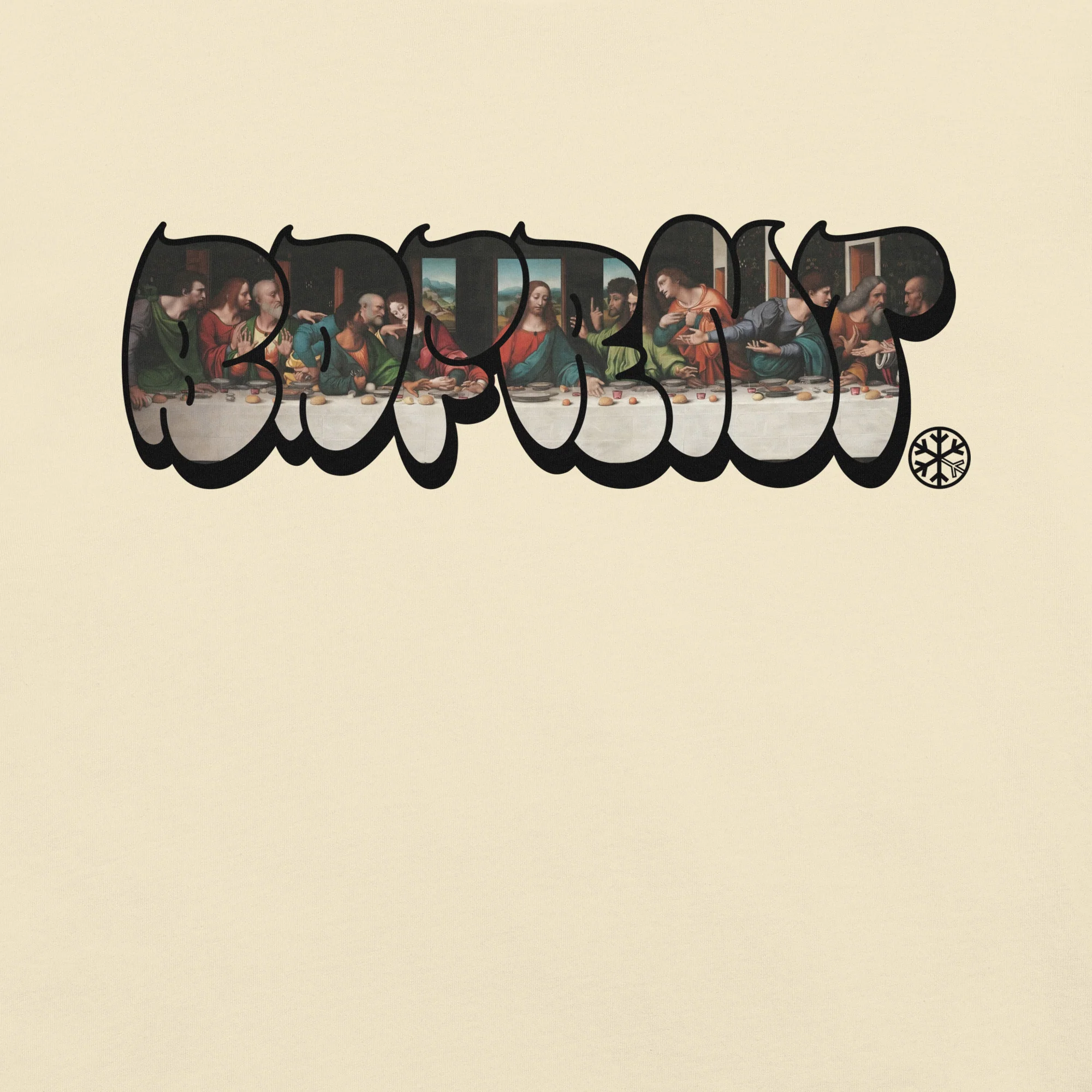 BDFRNT Throwie x Last Supper Graffiti Tee - Image 27