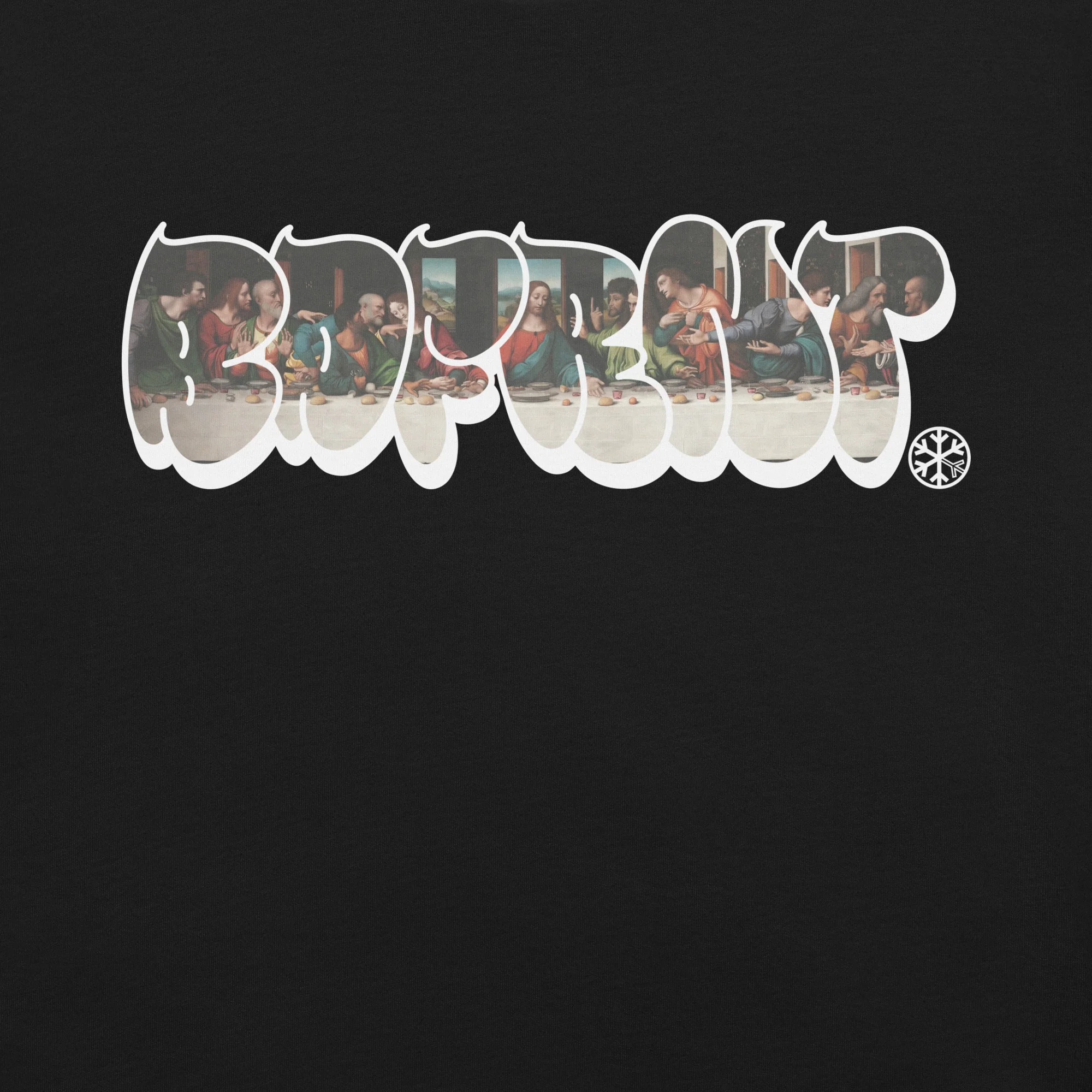 BDFRNT Throwie x Last Supper Graffiti Tee - Image 3