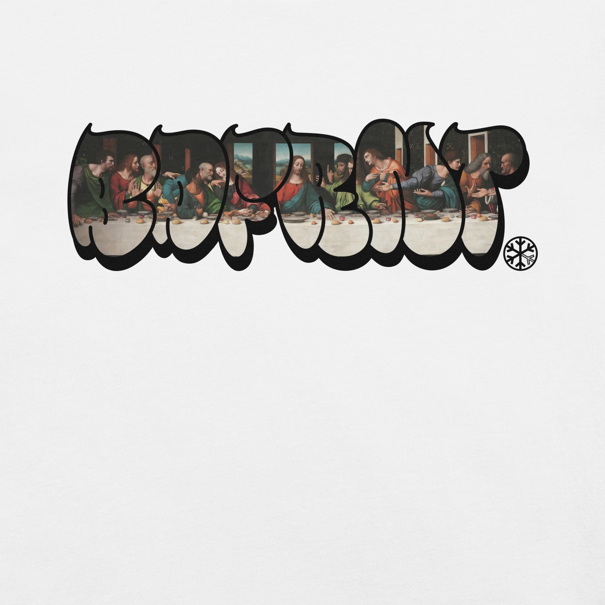 BDFRNT Throwie x Last Supper Graffiti Tee - Image 33
