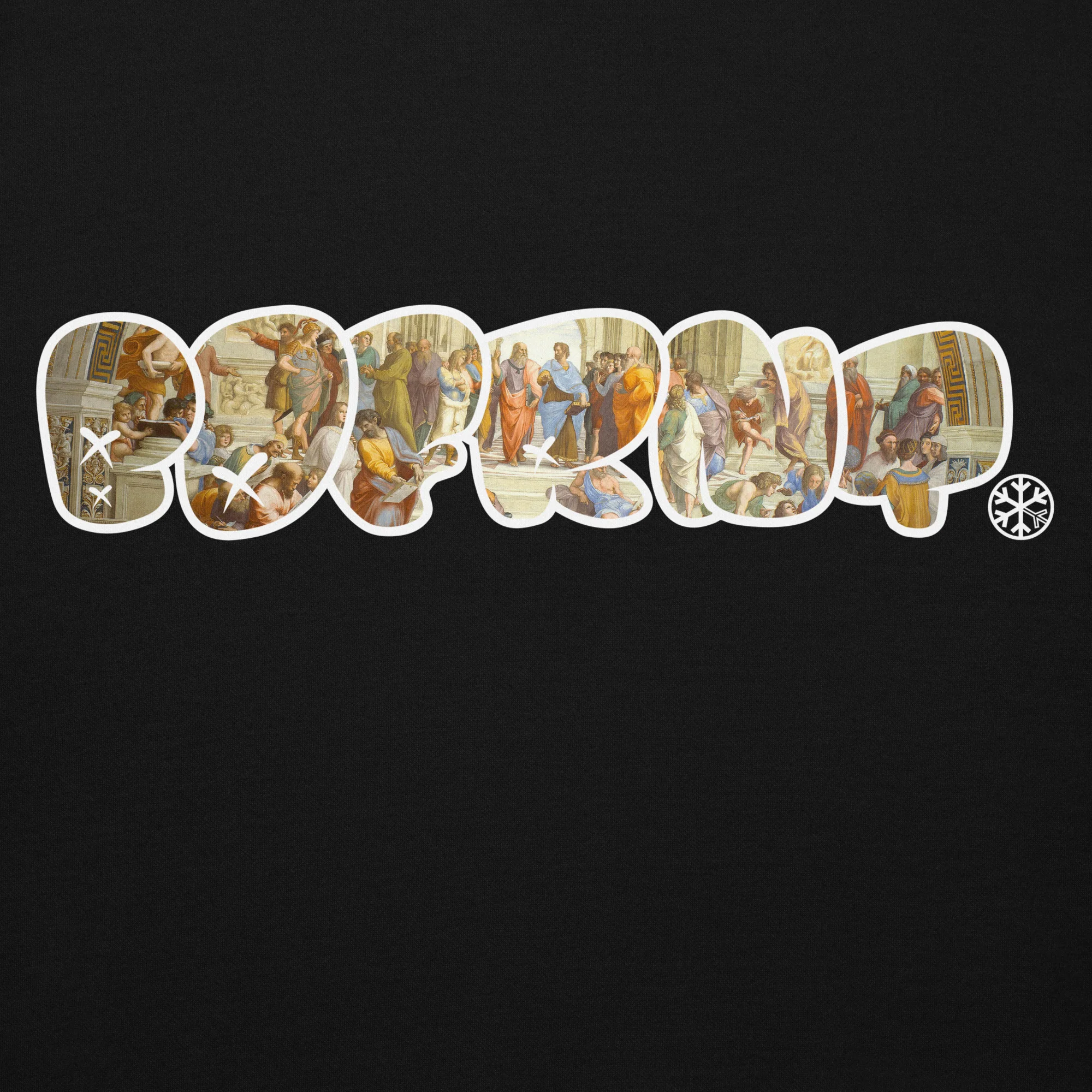 BDFRNT Throwie x School of Athens Graffiti Hoodie - Image 26